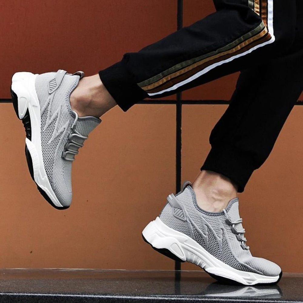 Bastian Rise-Up Mesh Breathable Street Style Sneakers
