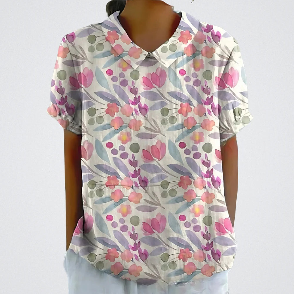 Lina Floral Detail Blouse
