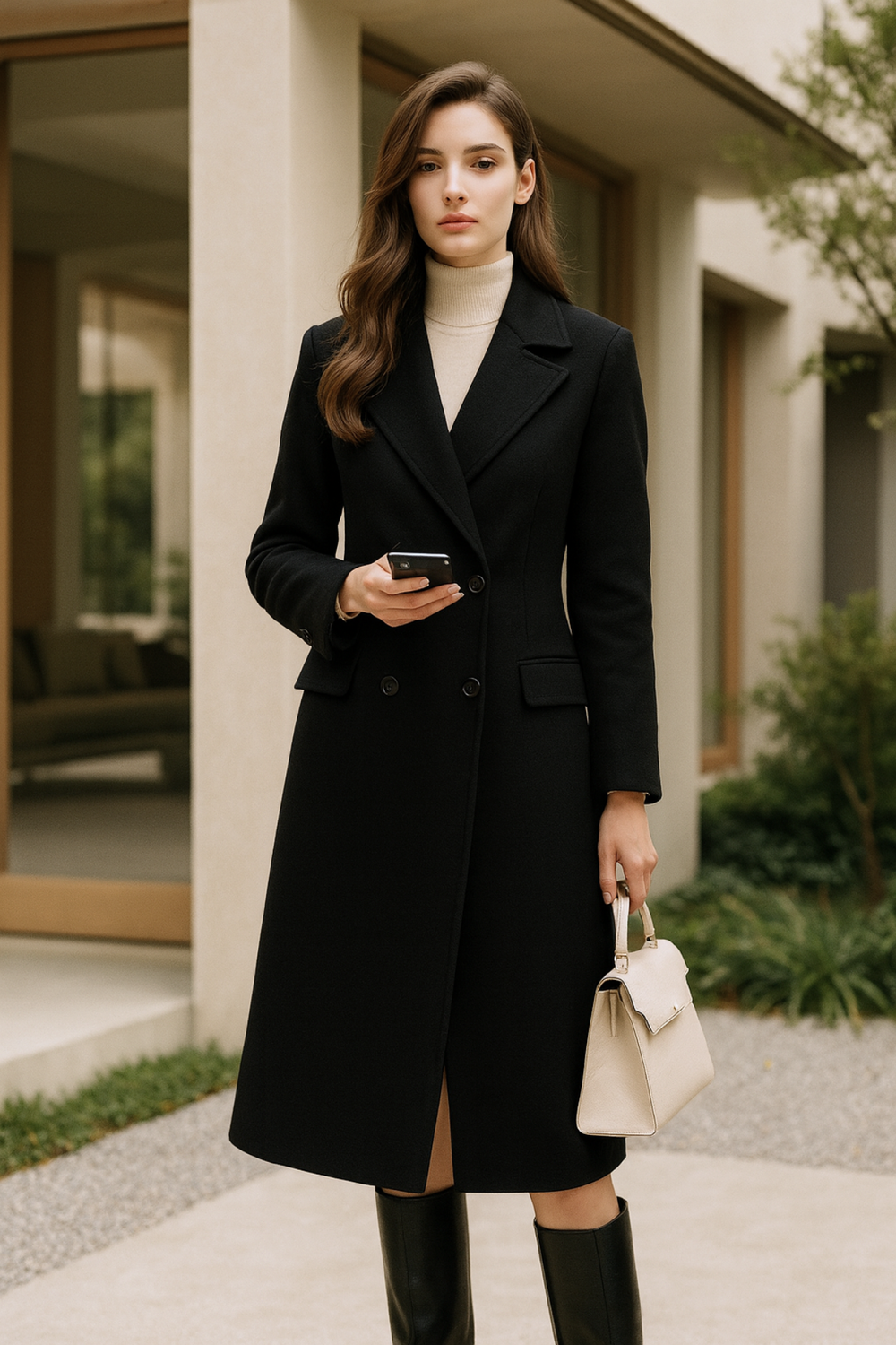 Cathy Elegant Trench Coat