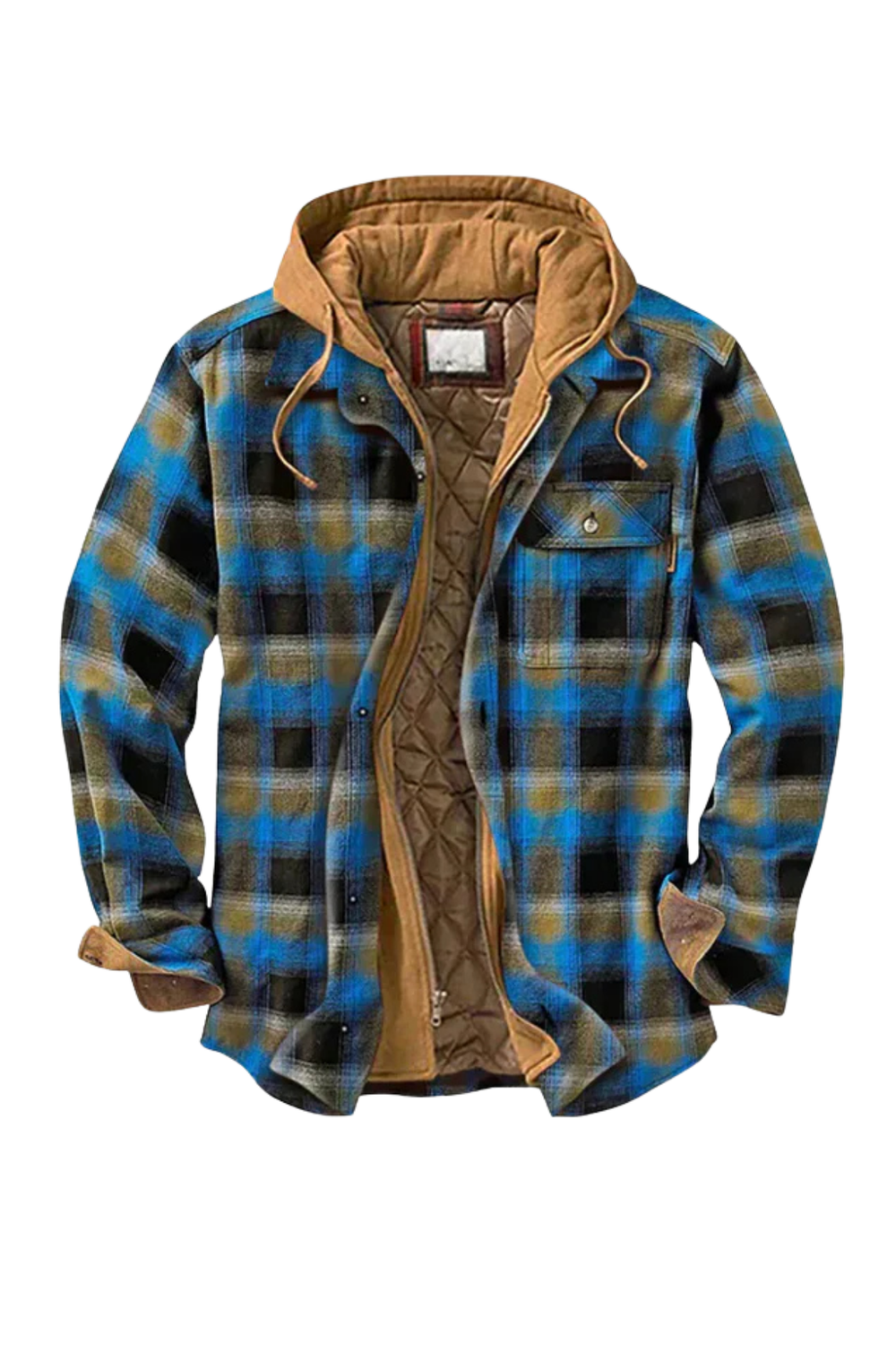 Harper Patchwork Geruite Jas