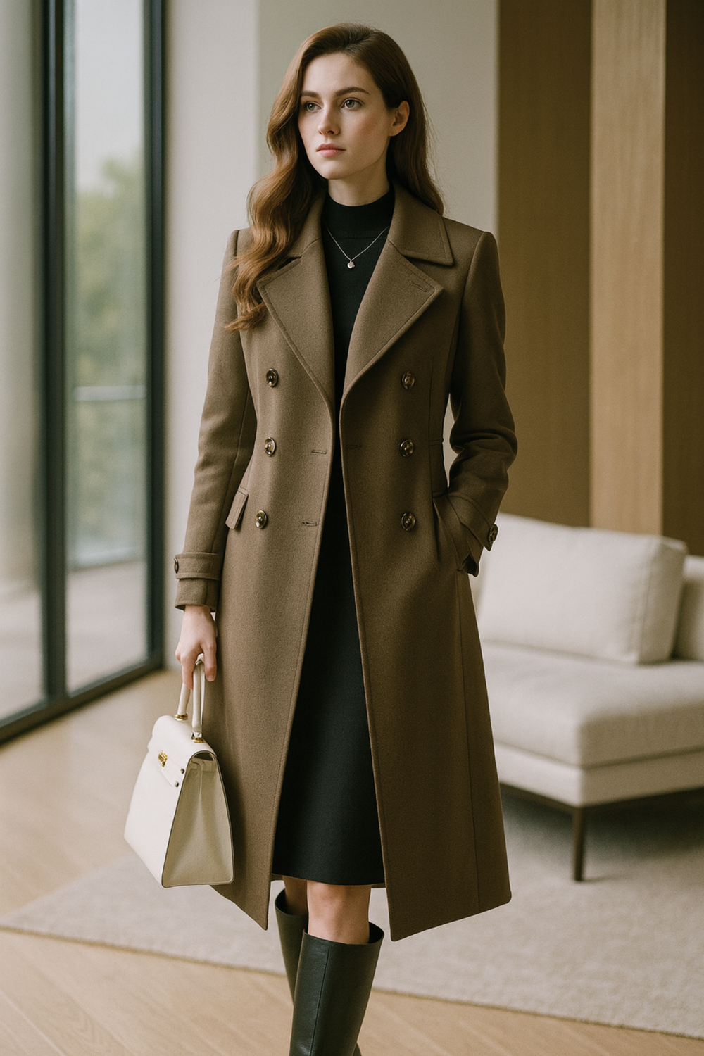 Cathy Elegant Trench Coat