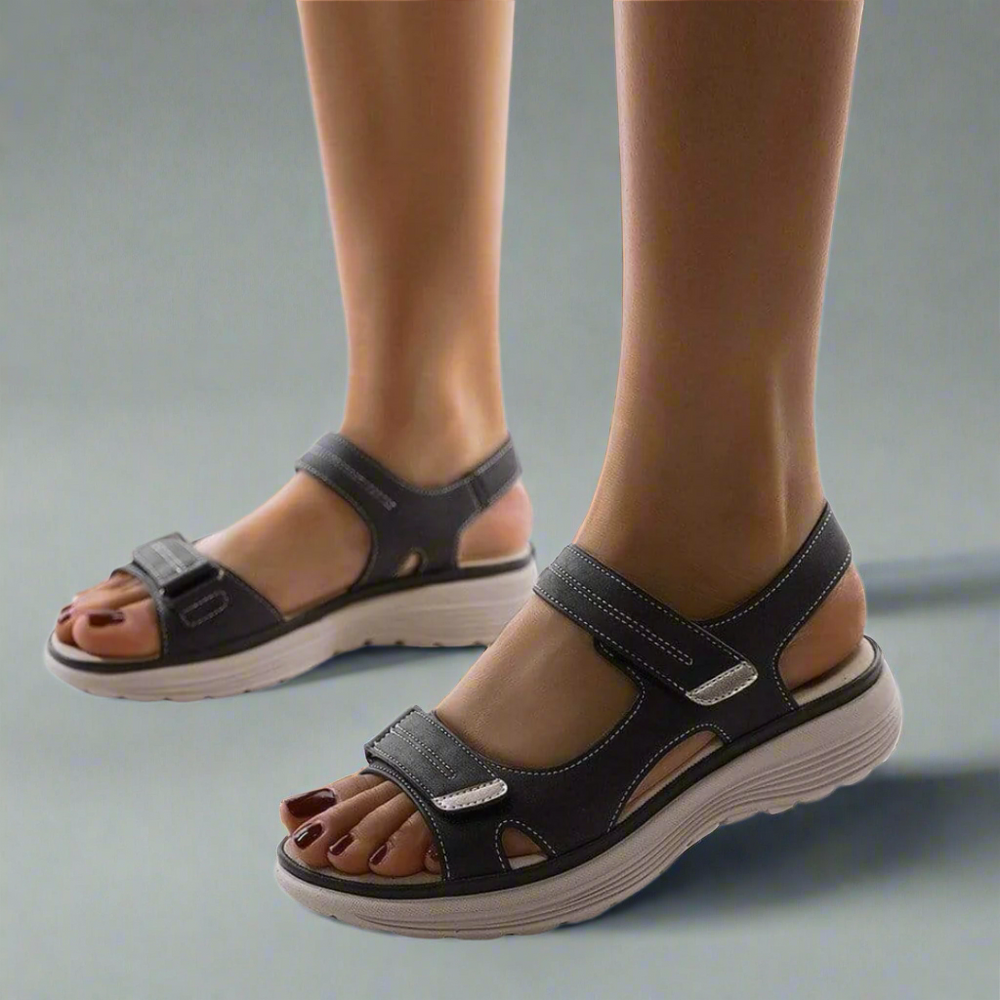 Bim Premium Strappy Open-Toe Adjustable-Strap Sandals