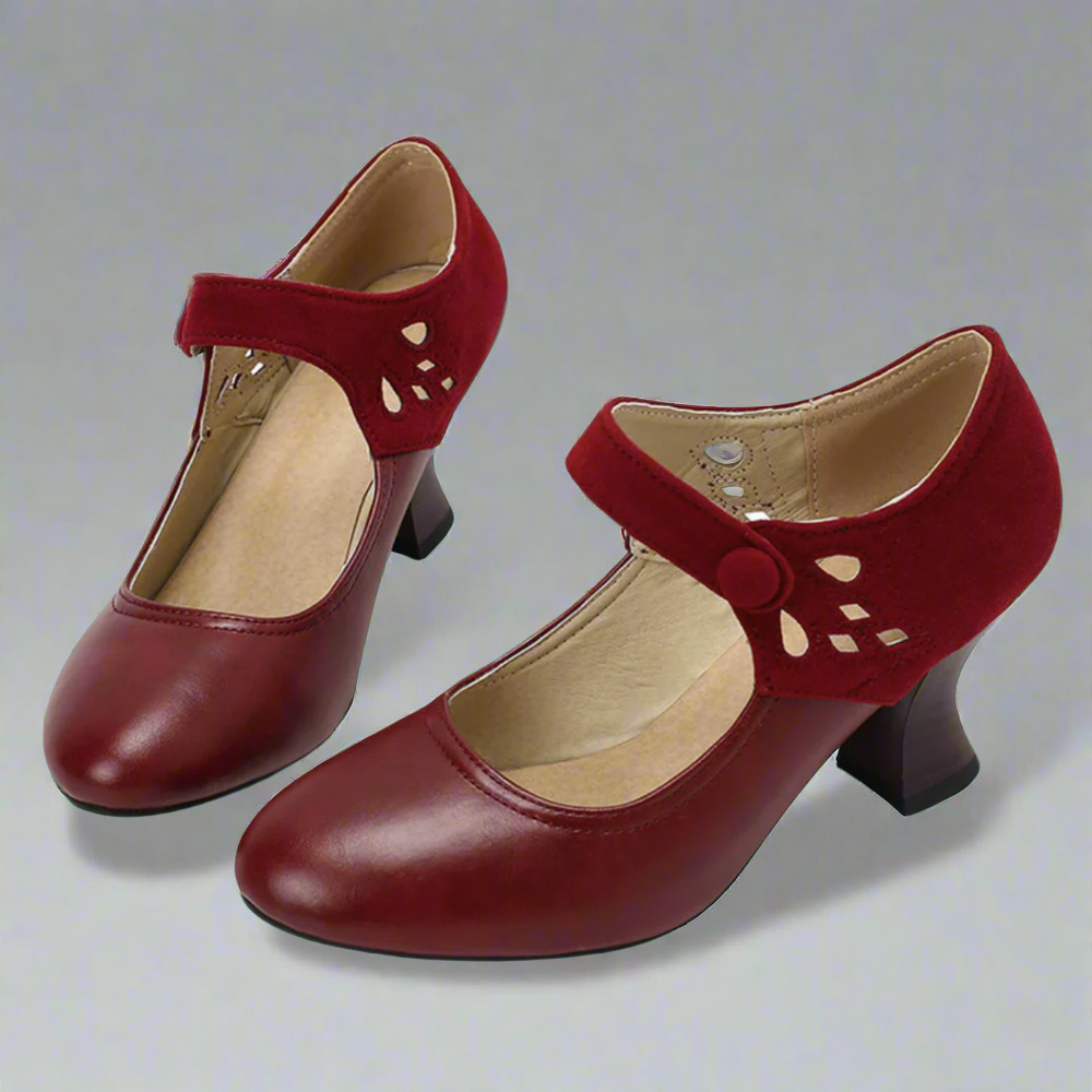 Jona Comfort Patent Dressy Office-Ready All-Day Pumps