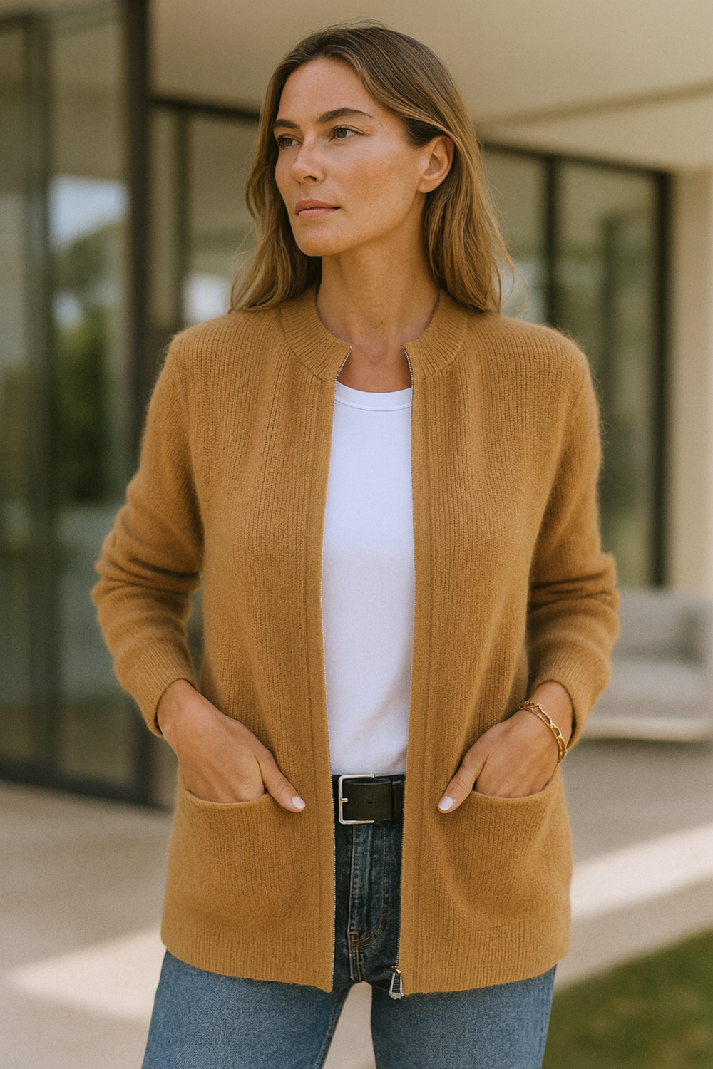 Linda Knit Vest for Layering