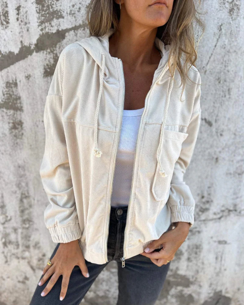 Danna Lightweight Corduroy Transitional Jacket