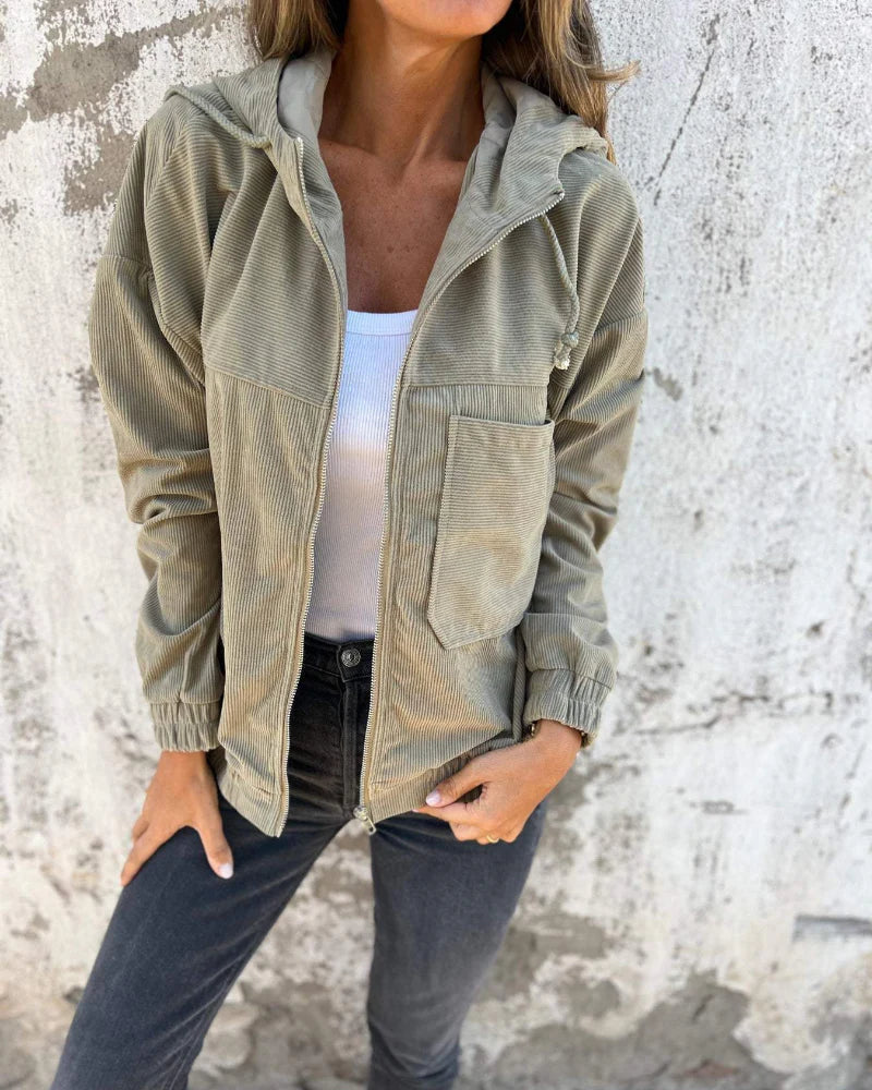 Danna Lightweight Corduroy Transitional Jacket