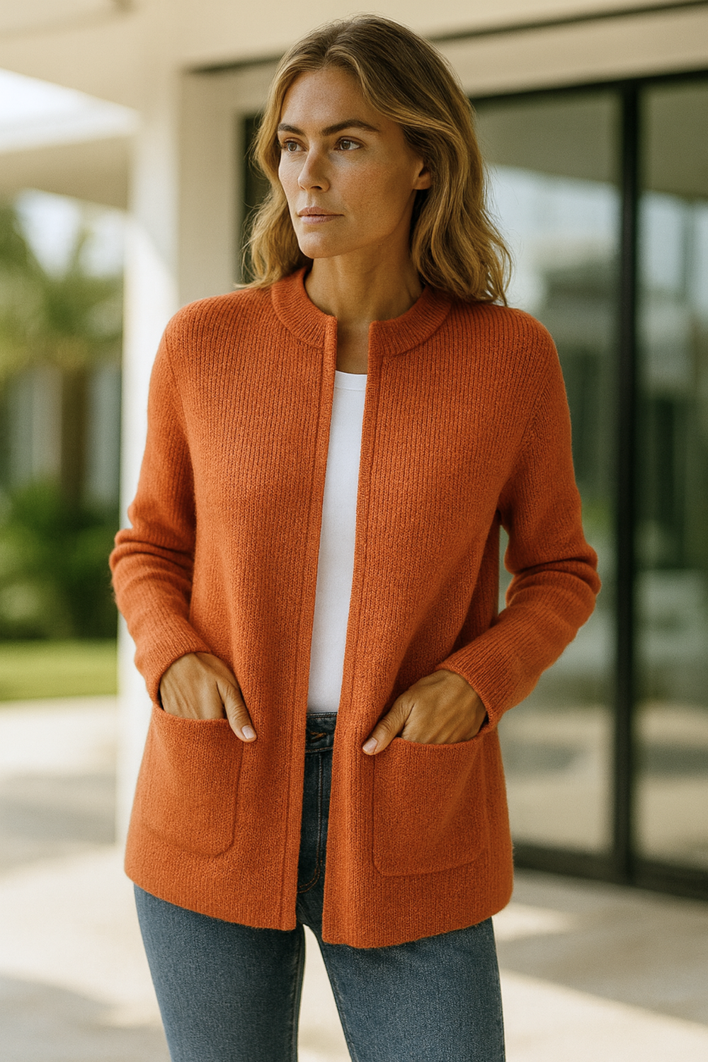 Linda Knit Vest for Layering