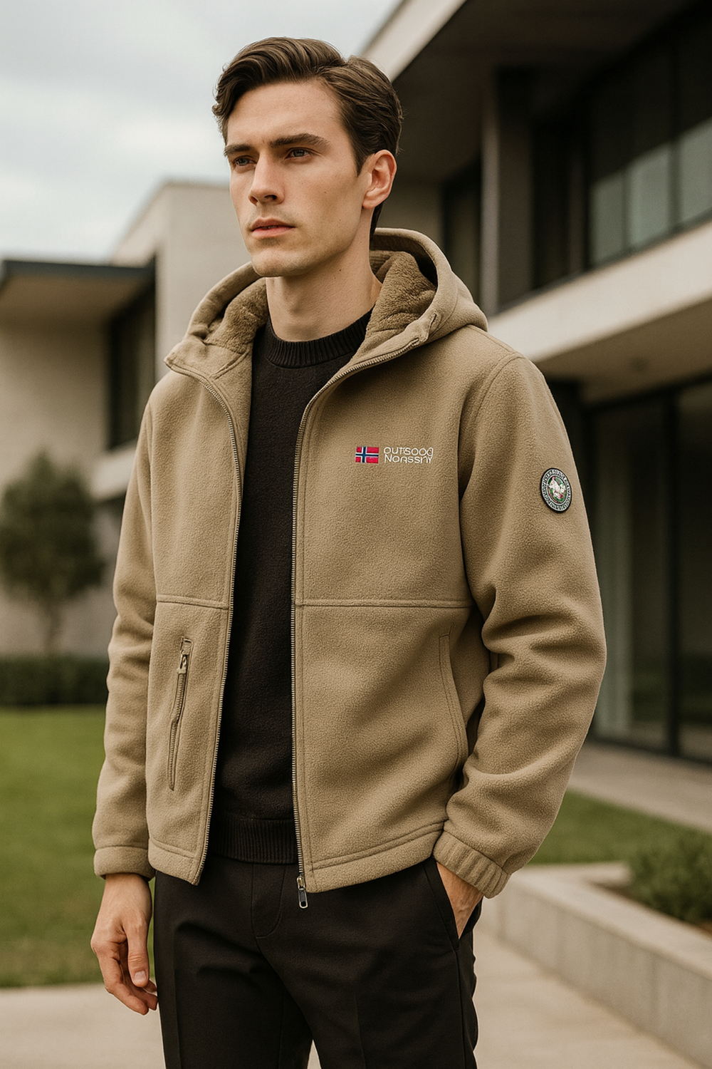 Cardo Thermal Fleece Windproof Water-Resistant Jacket