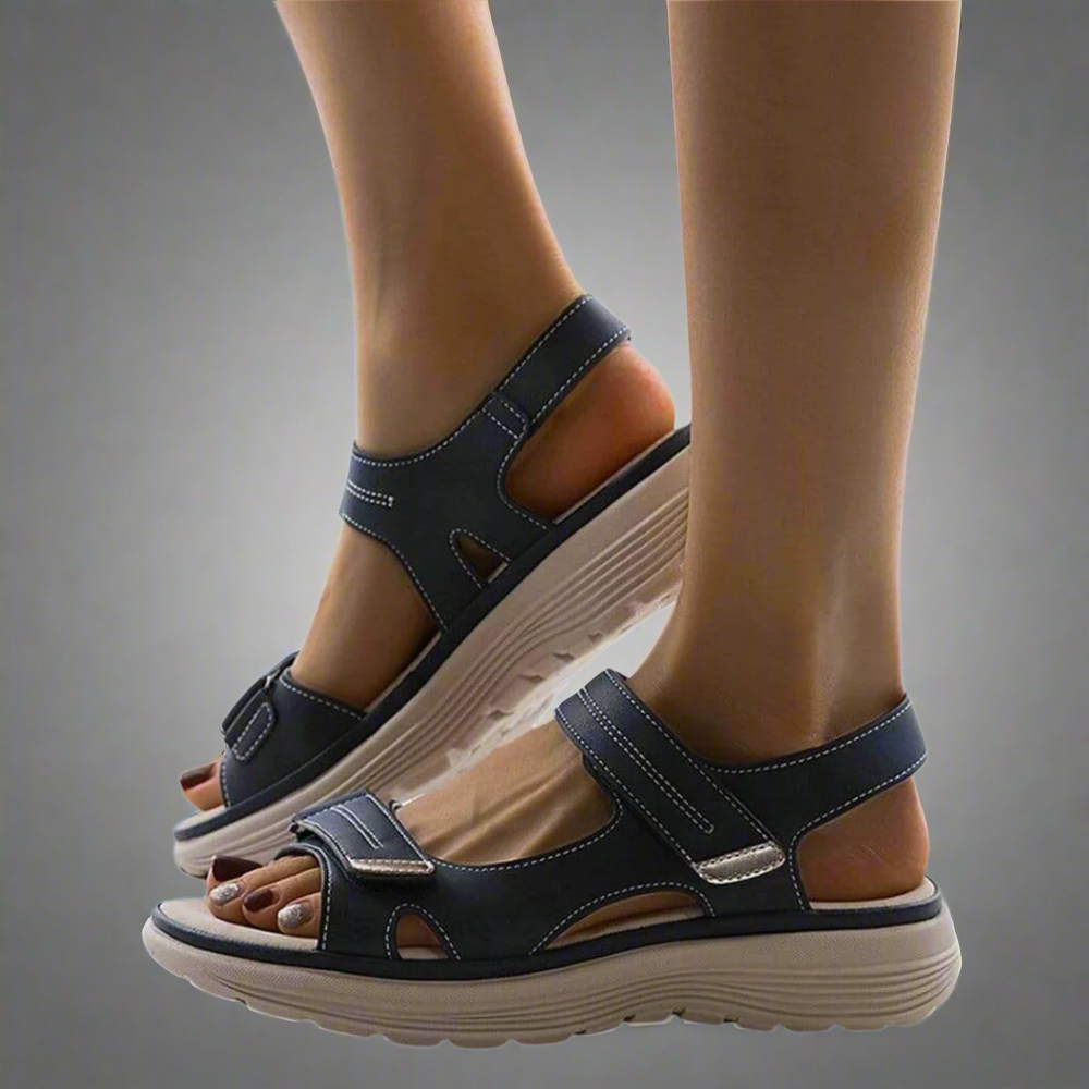 Bim Premium Strappy Open-Toe Adjustable-Strap Sandals
