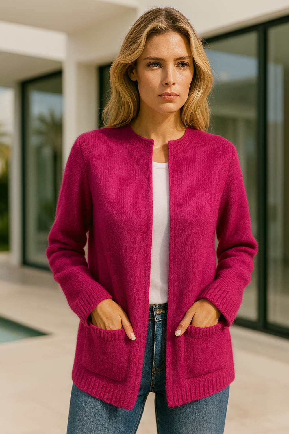 Linda Knit Vest for Layering