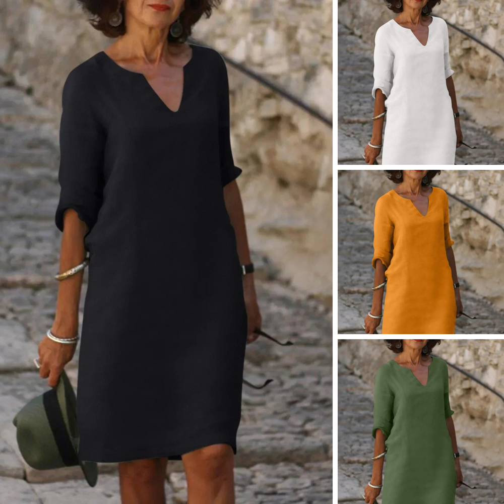 Josette V-Neck Dress