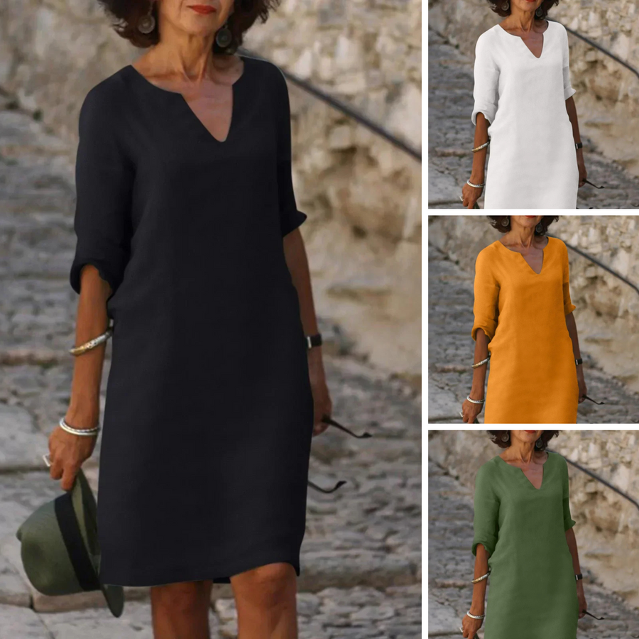 Josette V-Neck Dress