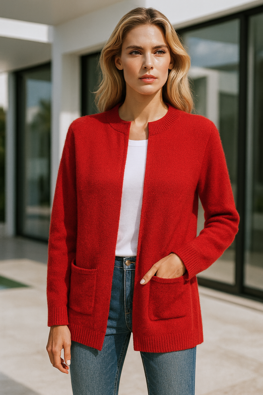 Linda Knit Vest for Layering