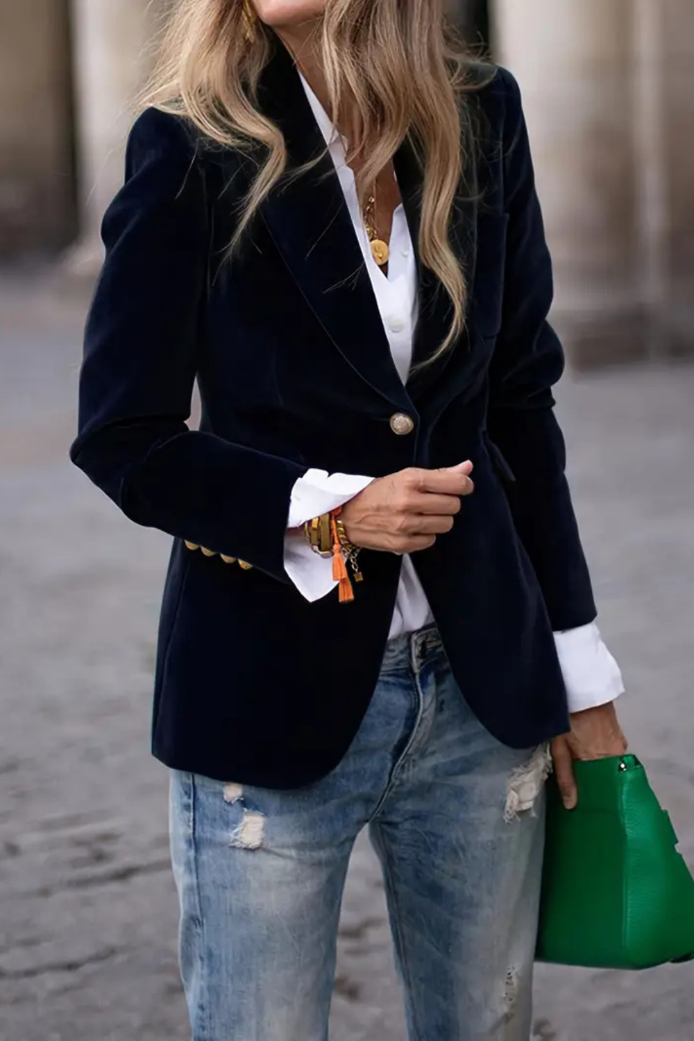 Melissa Velvet Jacket for Evenings and Everyday Style