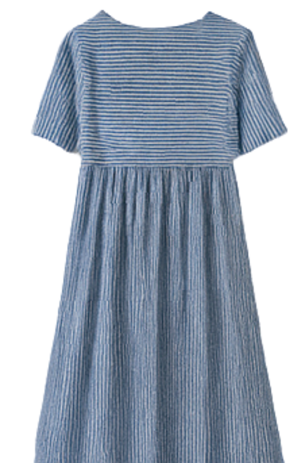 Roslyn Striped Cotton Midi Dress