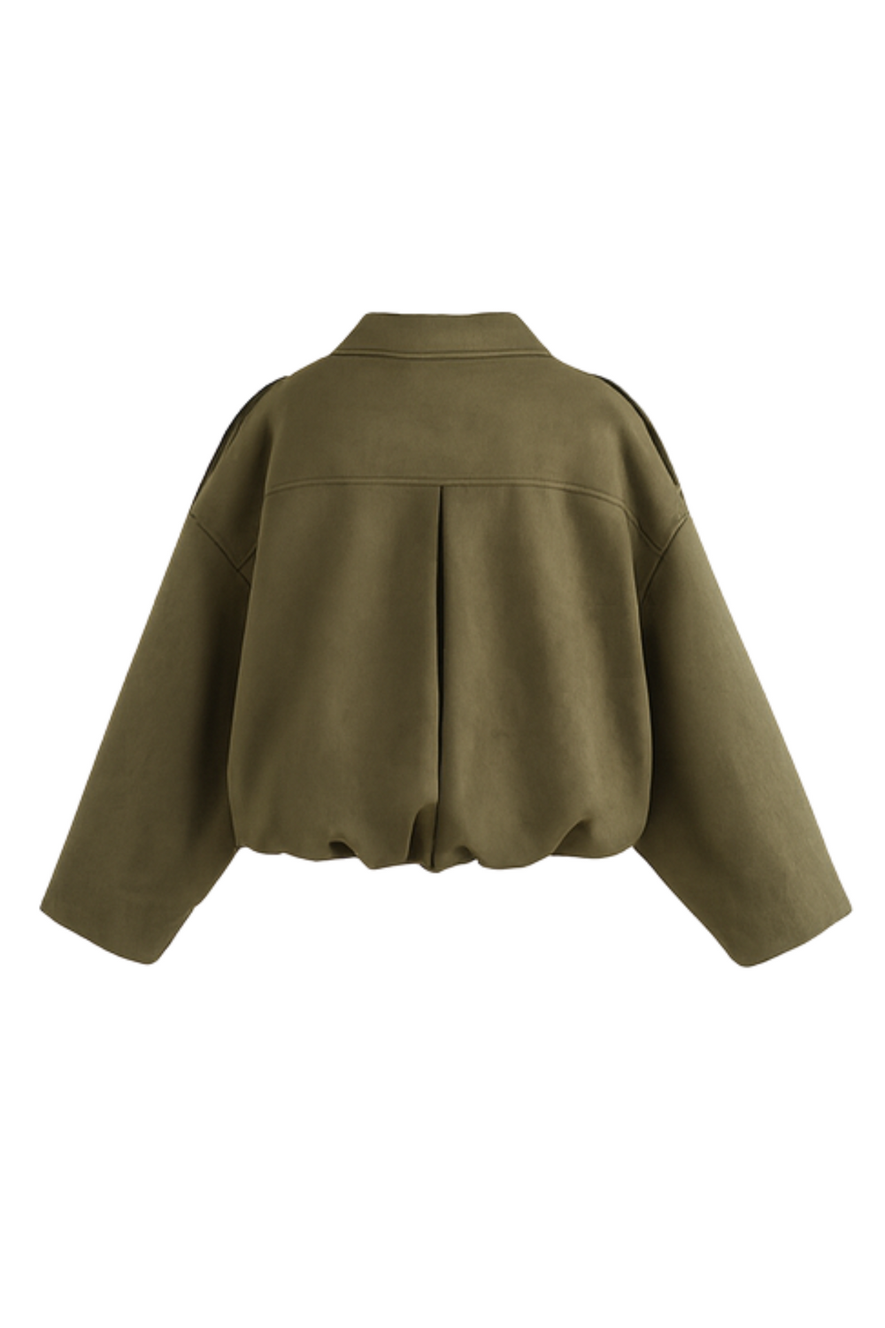 Nala Vintage Oversized Jacket in Green
