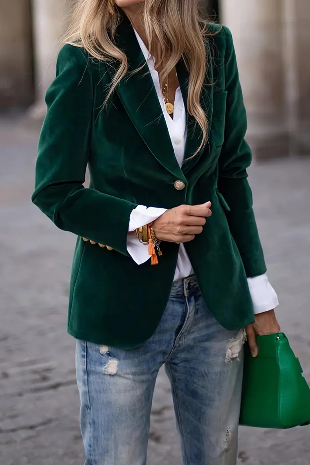 Melissa Velvet Jacket for Evenings and Everyday Style