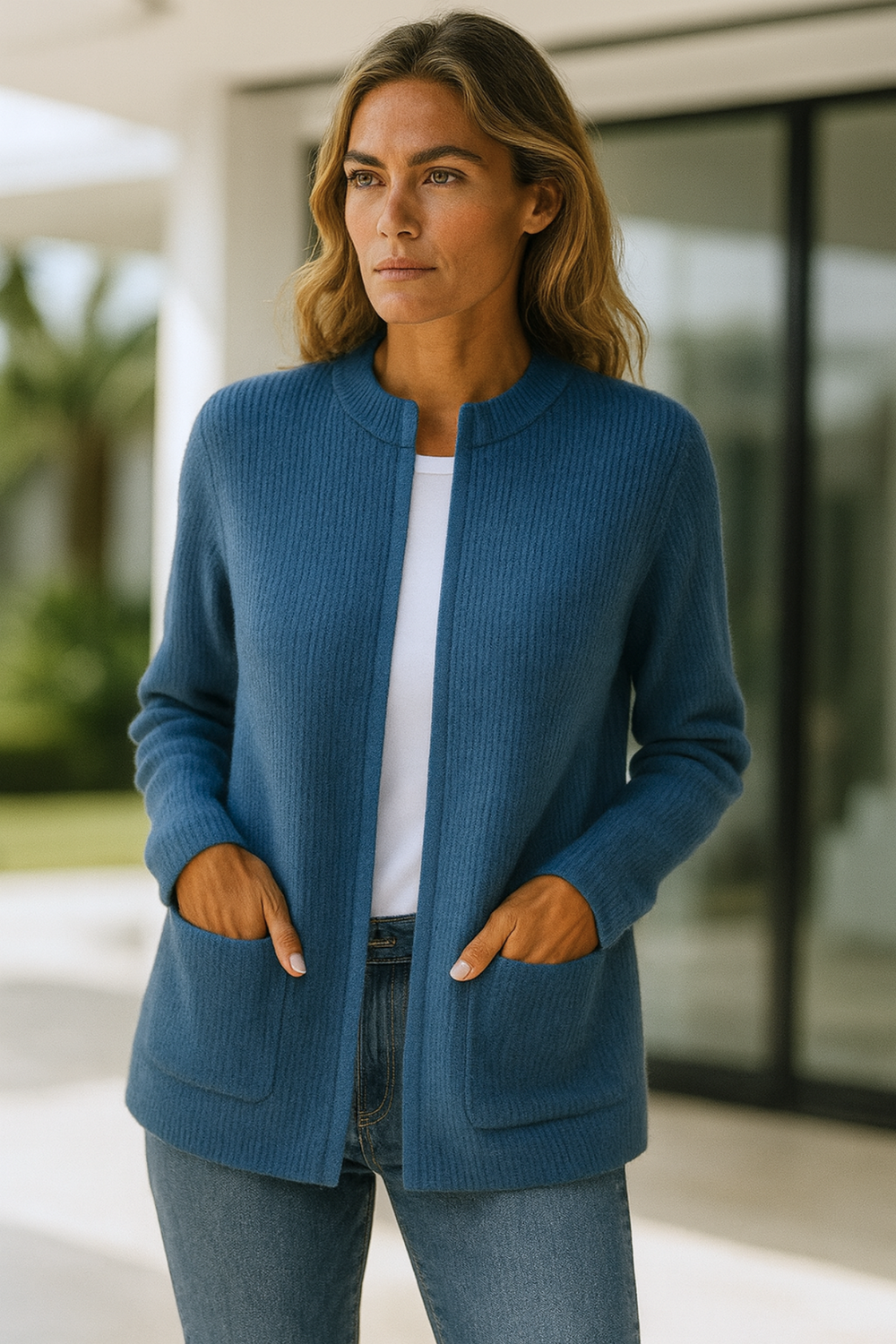 Linda Knit Vest for Layering