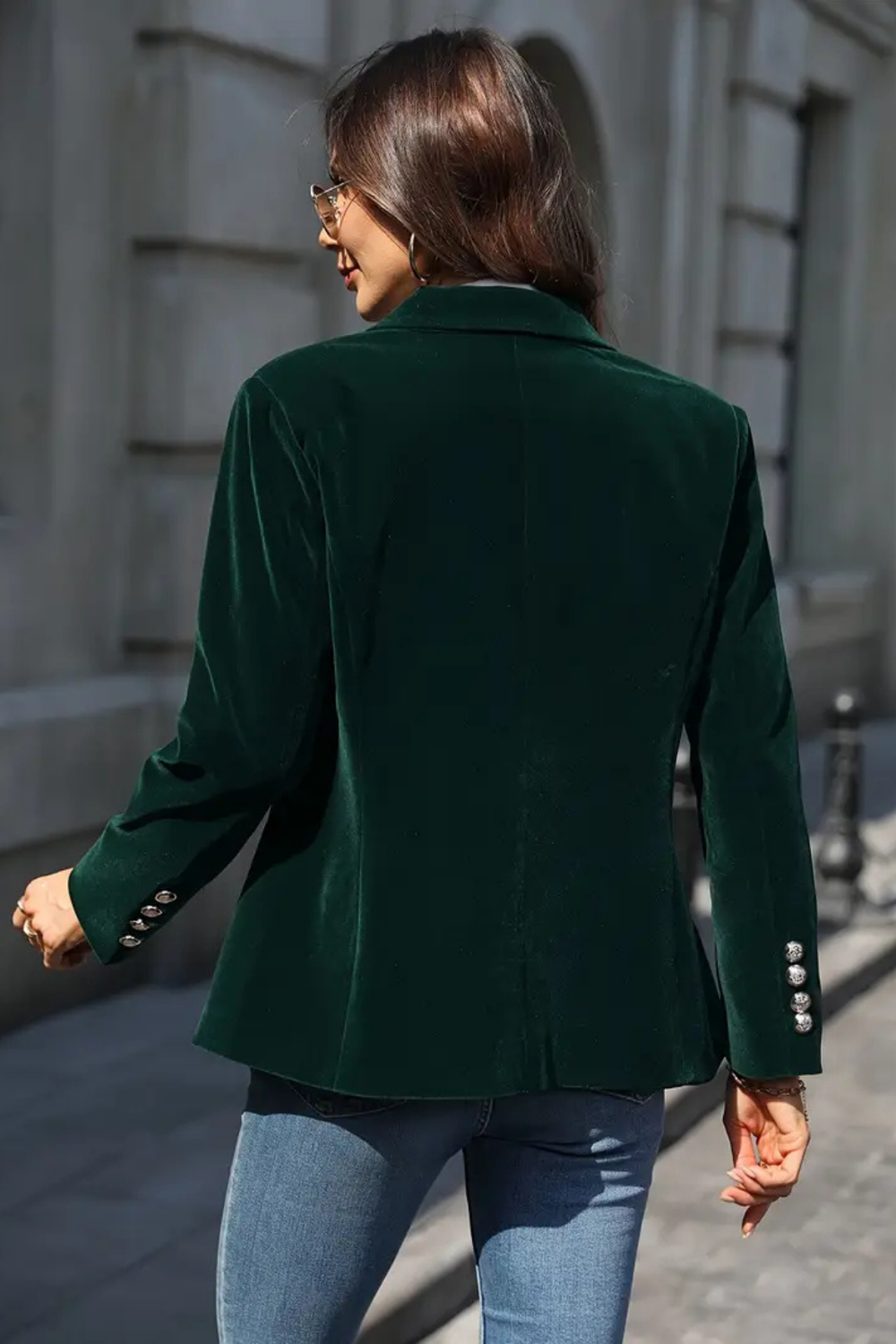 Melissa Velvet Jacket for Evenings and Everyday Style