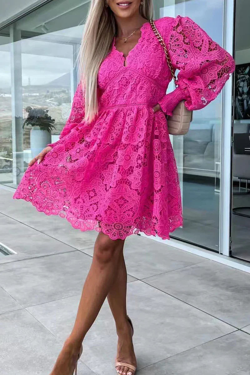 Annie Ruched Floral Off-Shoulder Dress
