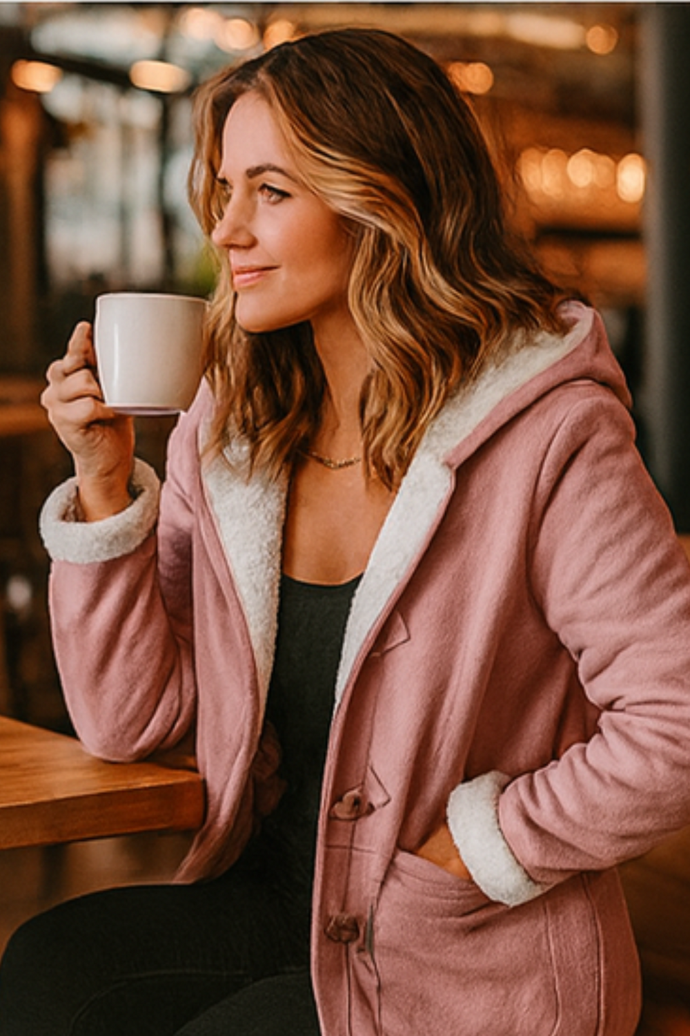 Serena Soft Fleece Jacket Classic Cut Layering Premium