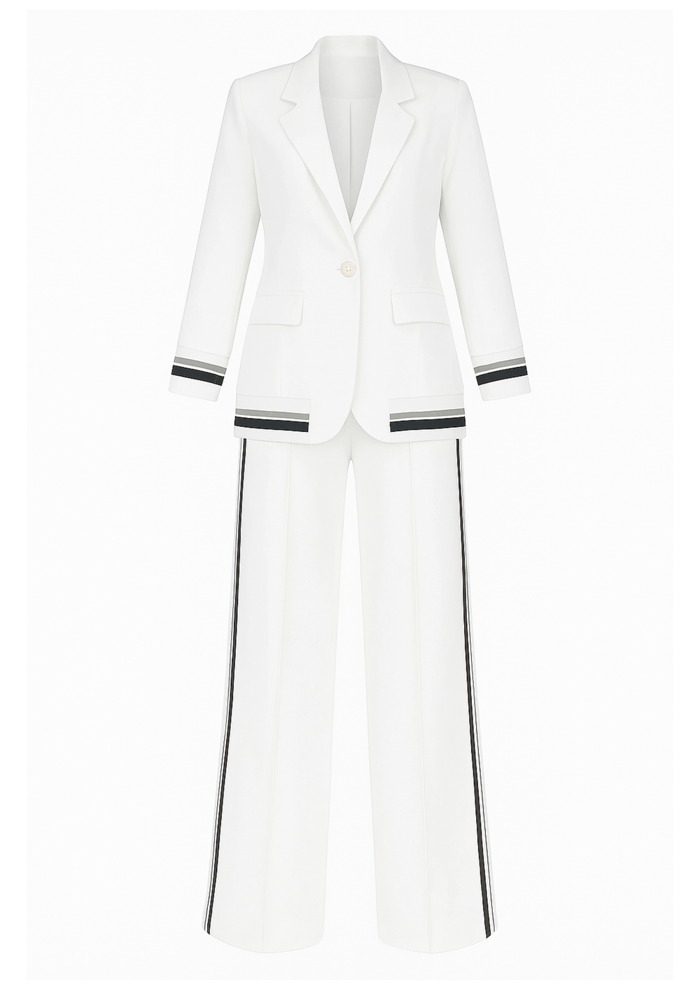 Nessa White Lounge Set