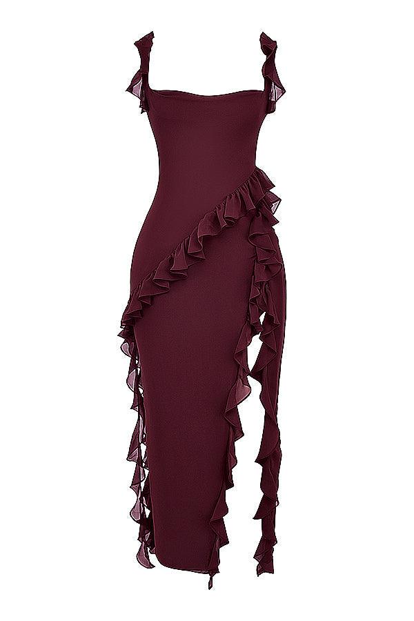 Venara High-Slit Dress