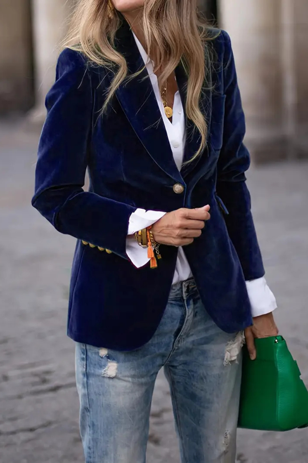 Melissa Velvet Jacket for Evenings and Everyday Style