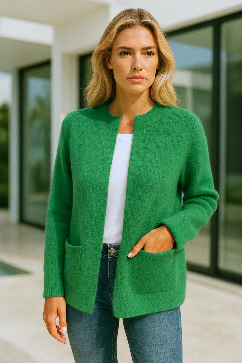 Linda Knit Vest for Layering