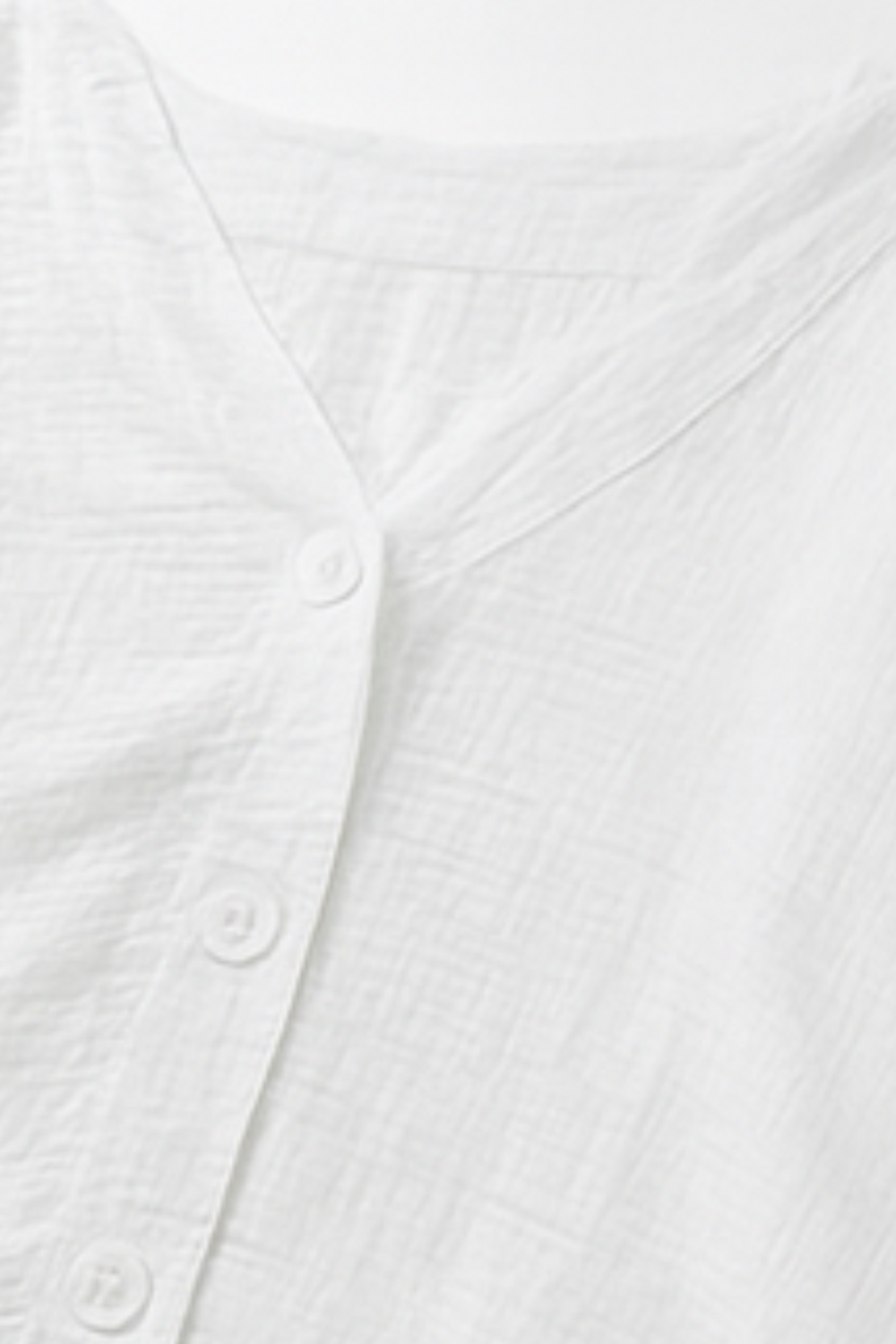 Aella Leinenbluse White