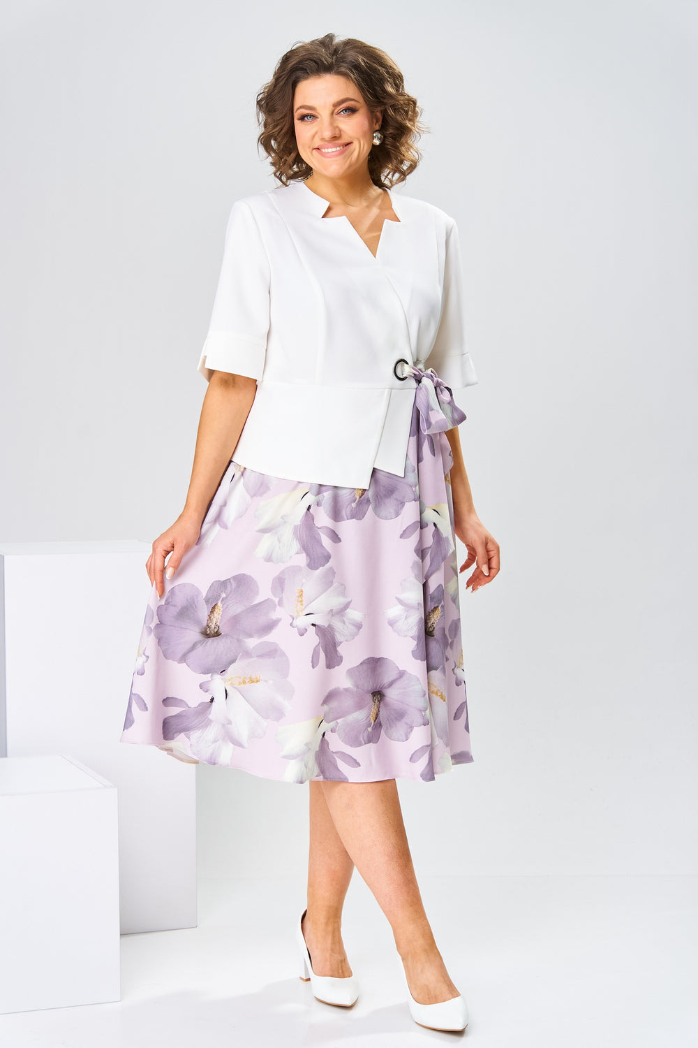 Logan Cotton-Silk Everyday Dress