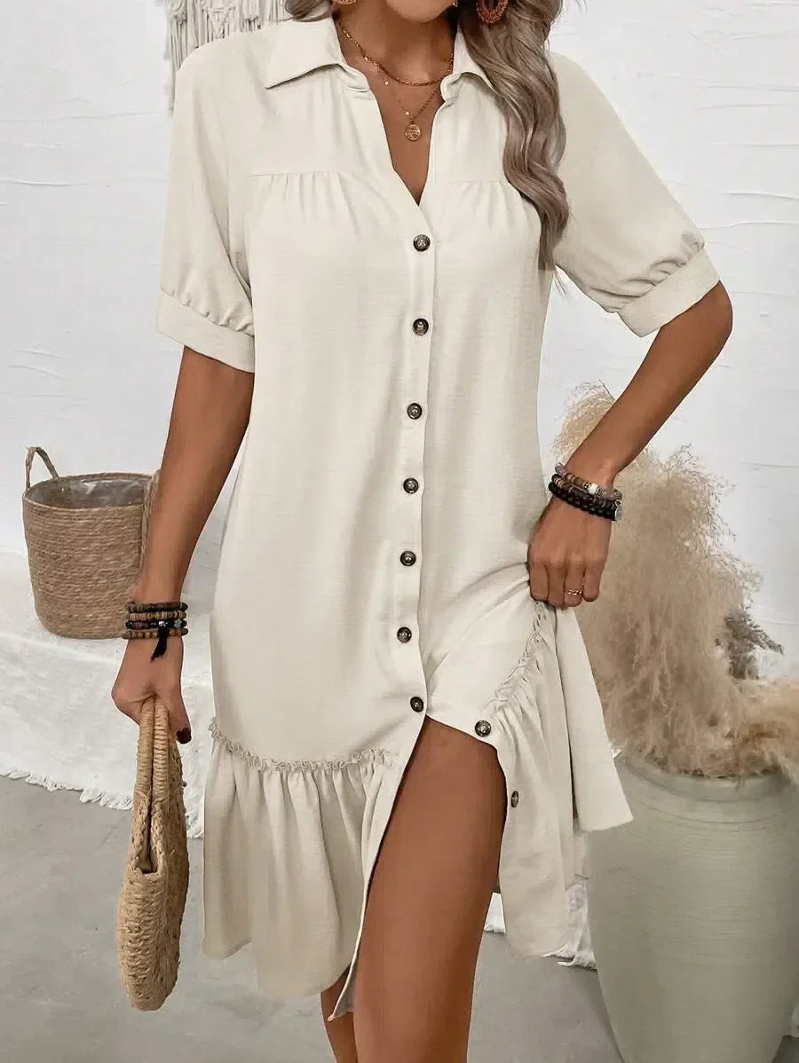 Victoria Button Dress Dress