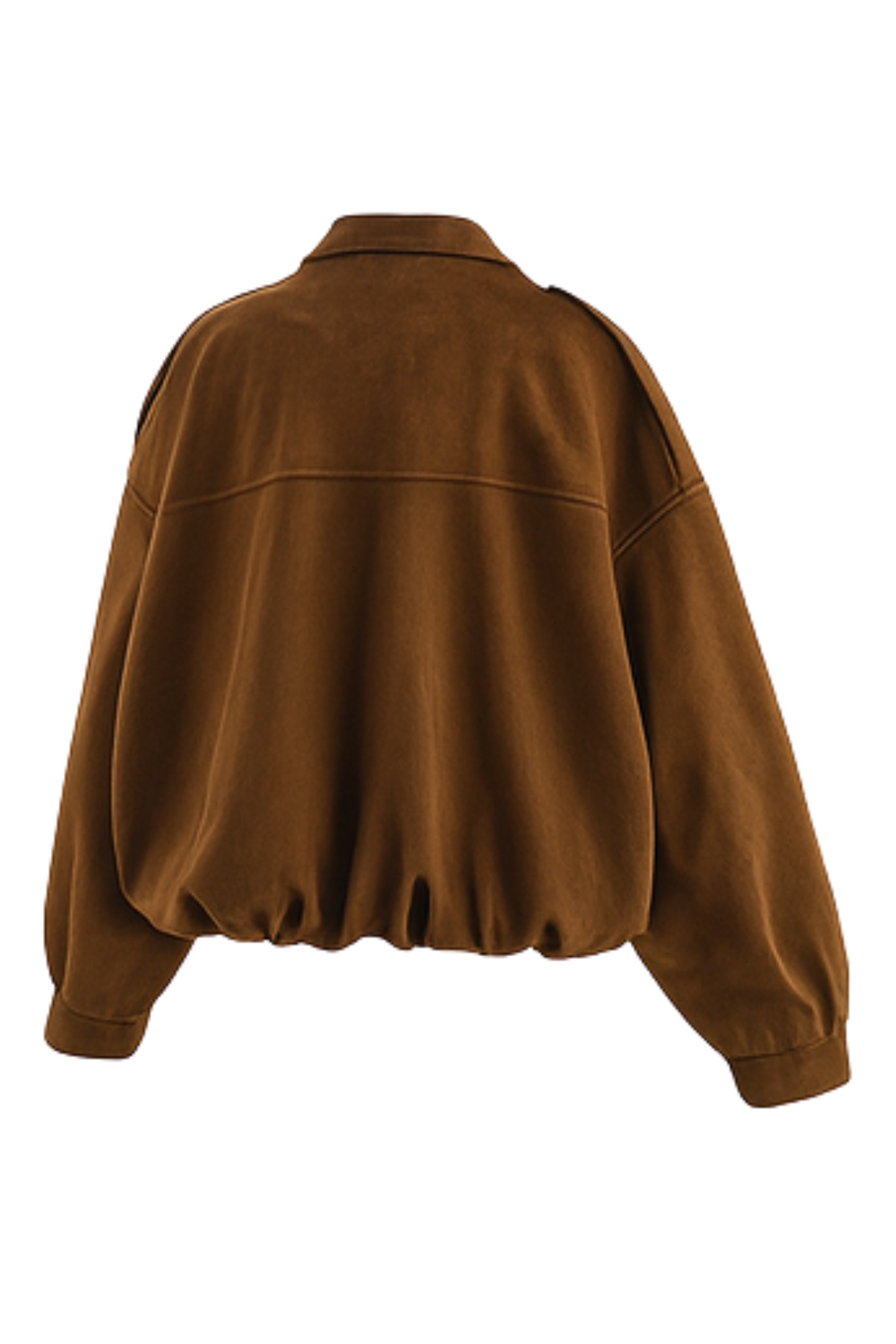 Nala Vintage Oversized Jacket in Brown