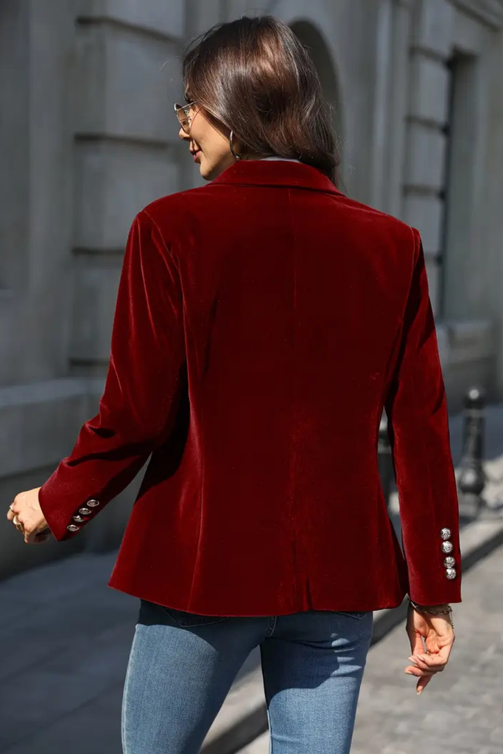 Melissa Velvet Jacket for Evenings and Everyday Style