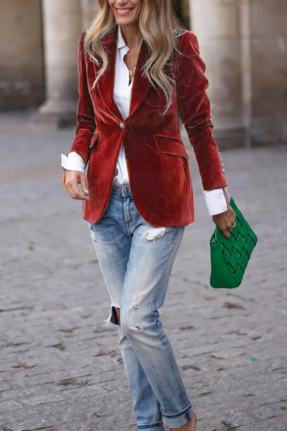 Melissa Velvet Jacket for Evenings and Everyday Style