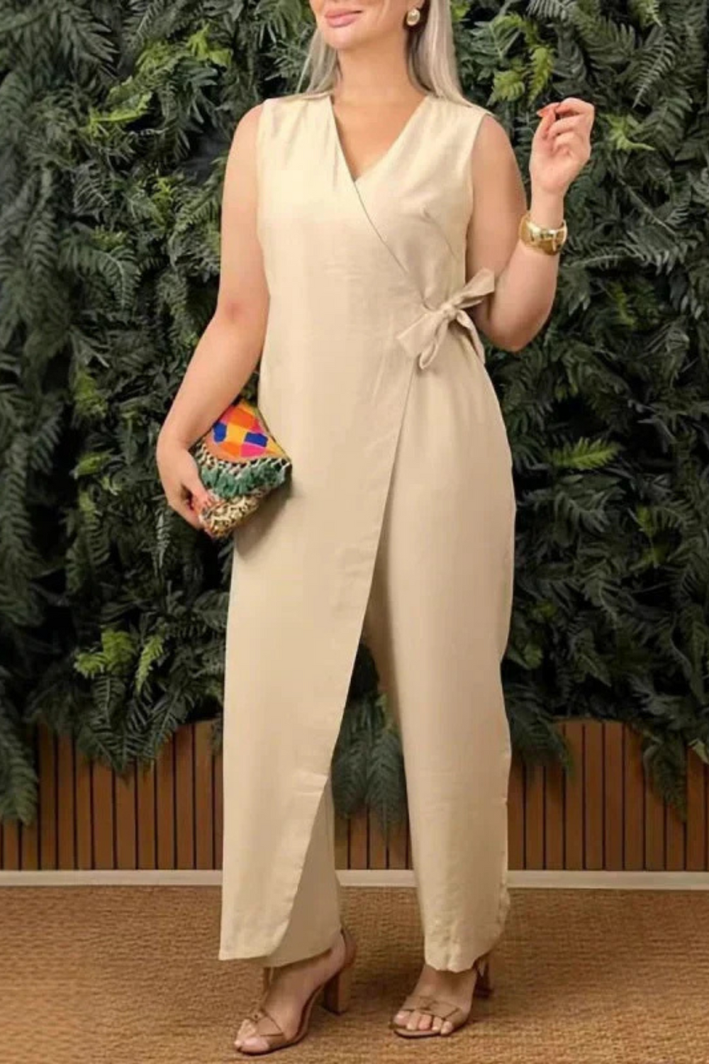 Victoria Tailored Structured Jumpsuit Daytime Office