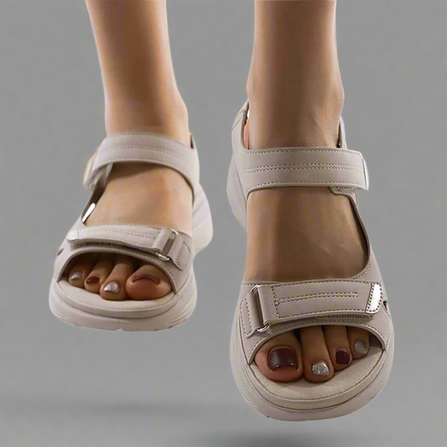Bim Premium Strappy Open-Toe Adjustable-Strap Sandals