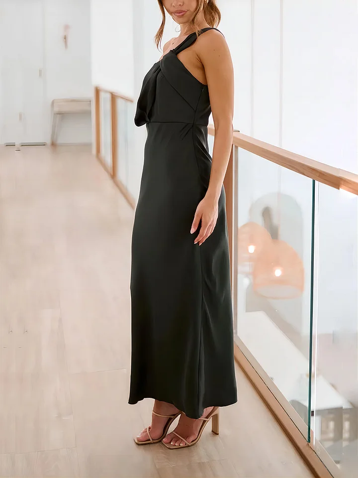 Midi Halter Dress