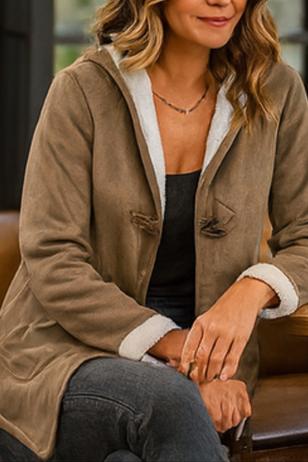 Serena Soft Fleece Jacket Classic Cut Layering Premium