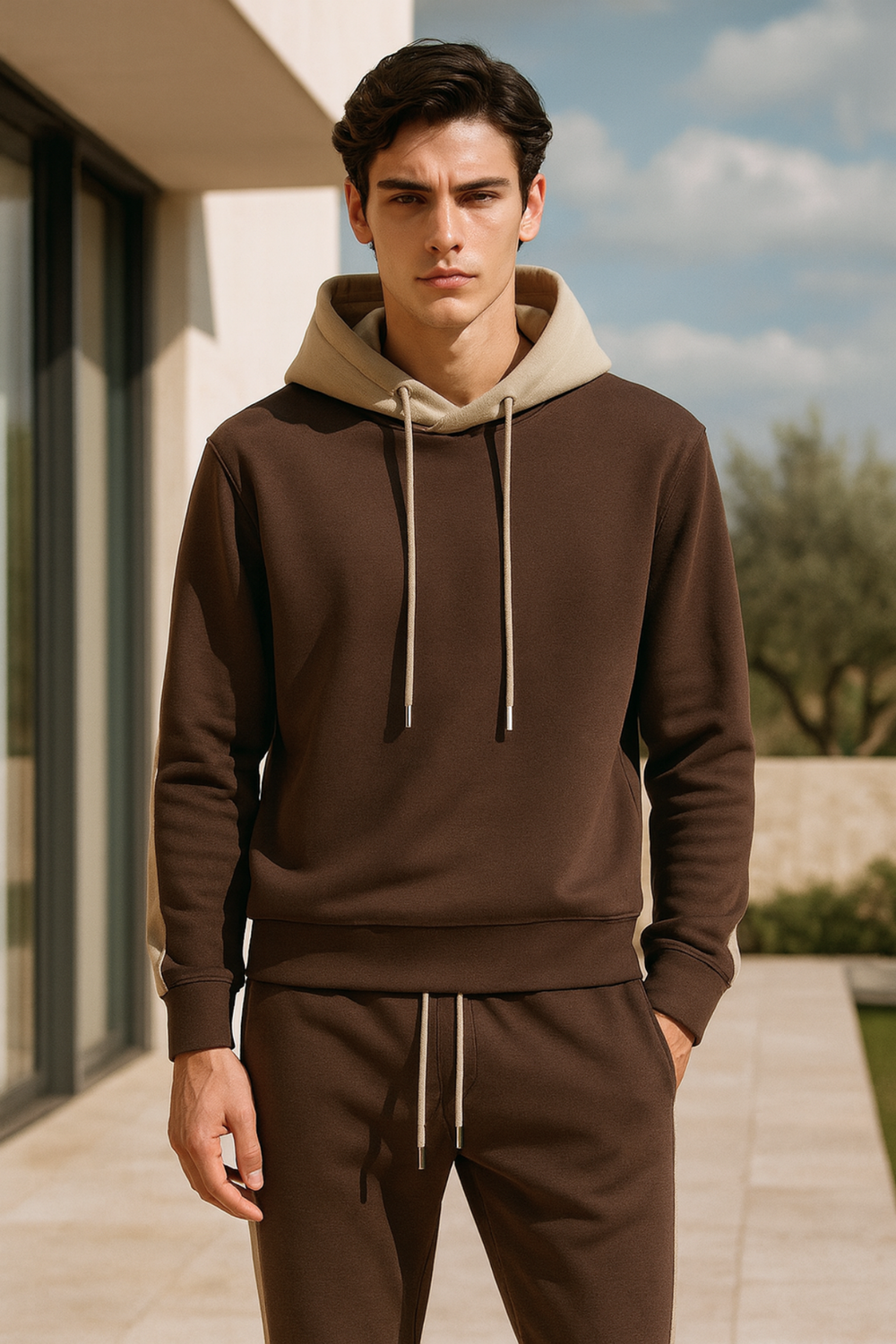 Patrick Bicolor Two-Piece Set
