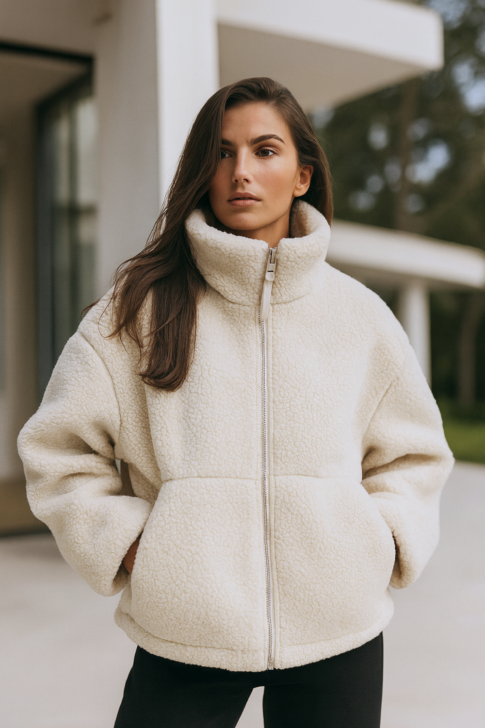 Mabel Oversized Teddy Coat