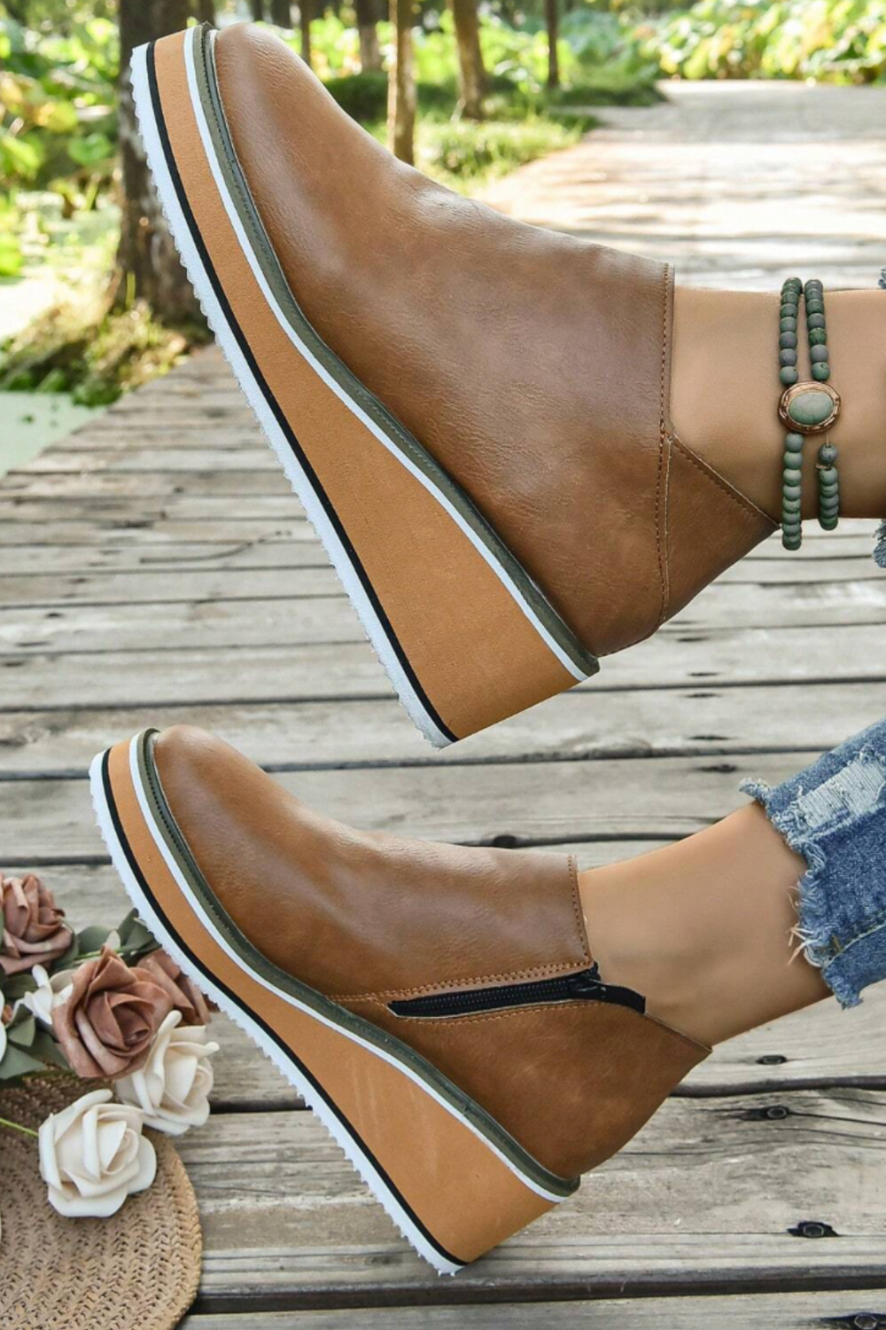 Trinity Waterproof Ankle Boot with Side Zip Entry Premium