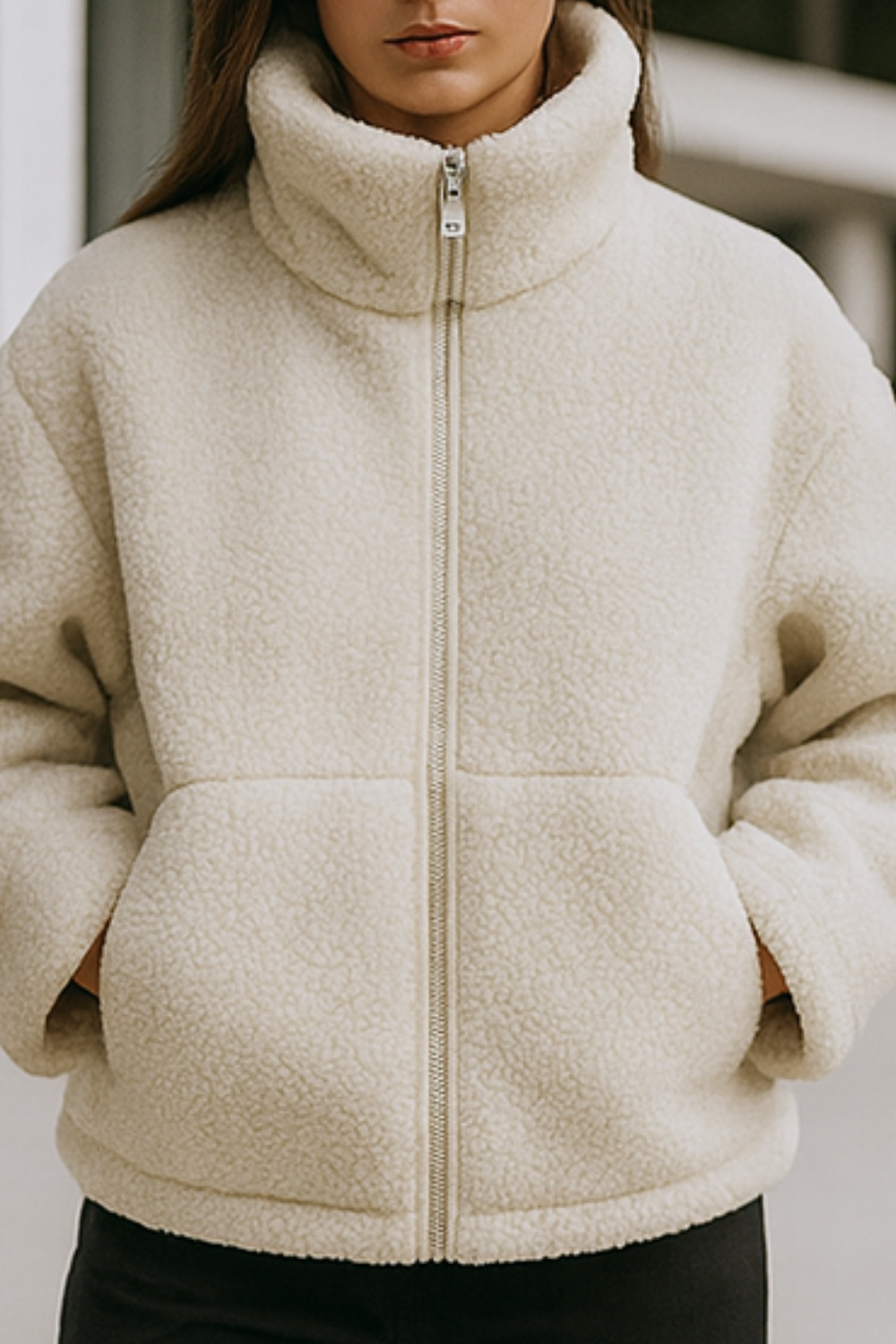 Mabel Oversized Teddy Coat