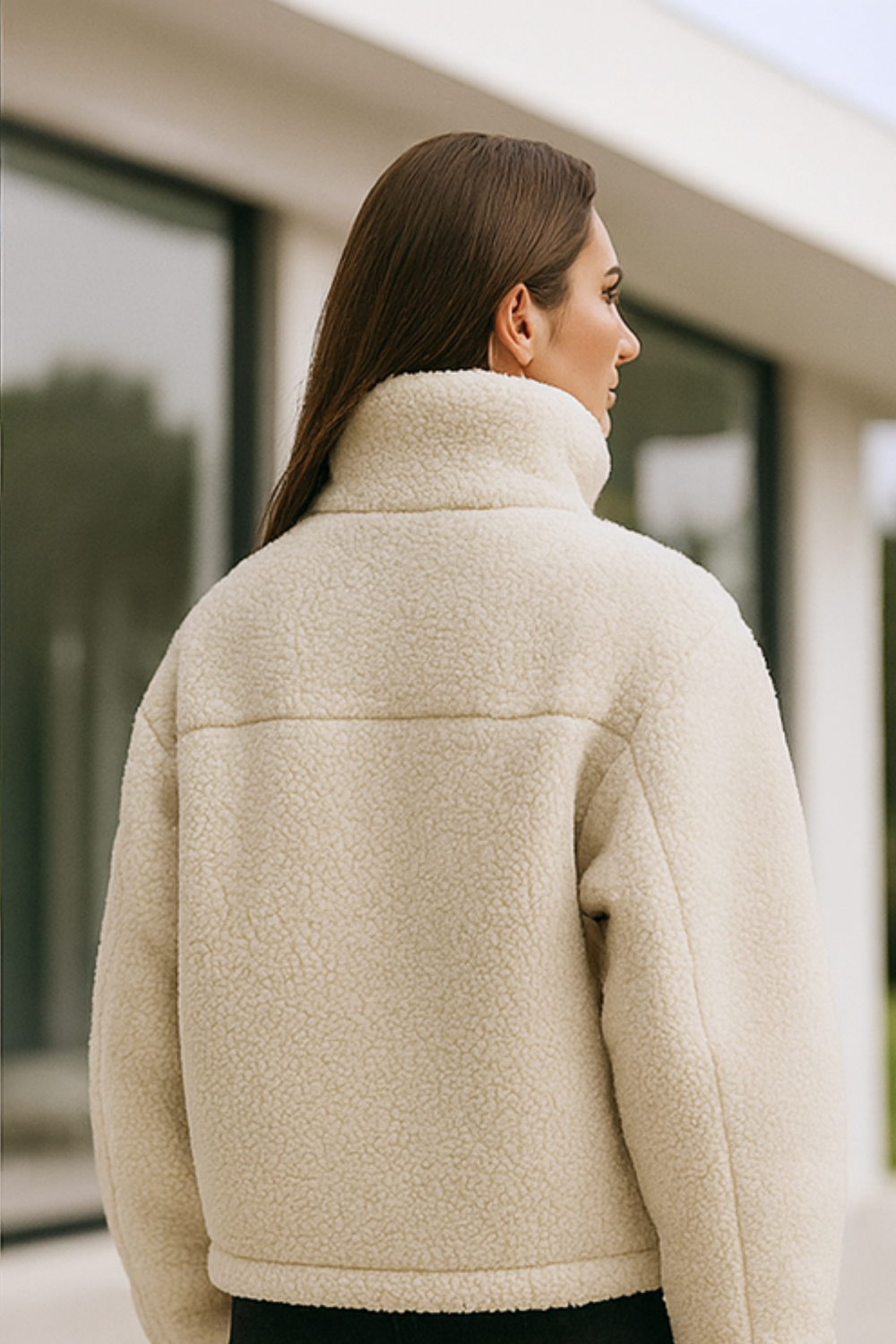 Mabel Oversized Teddy Coat