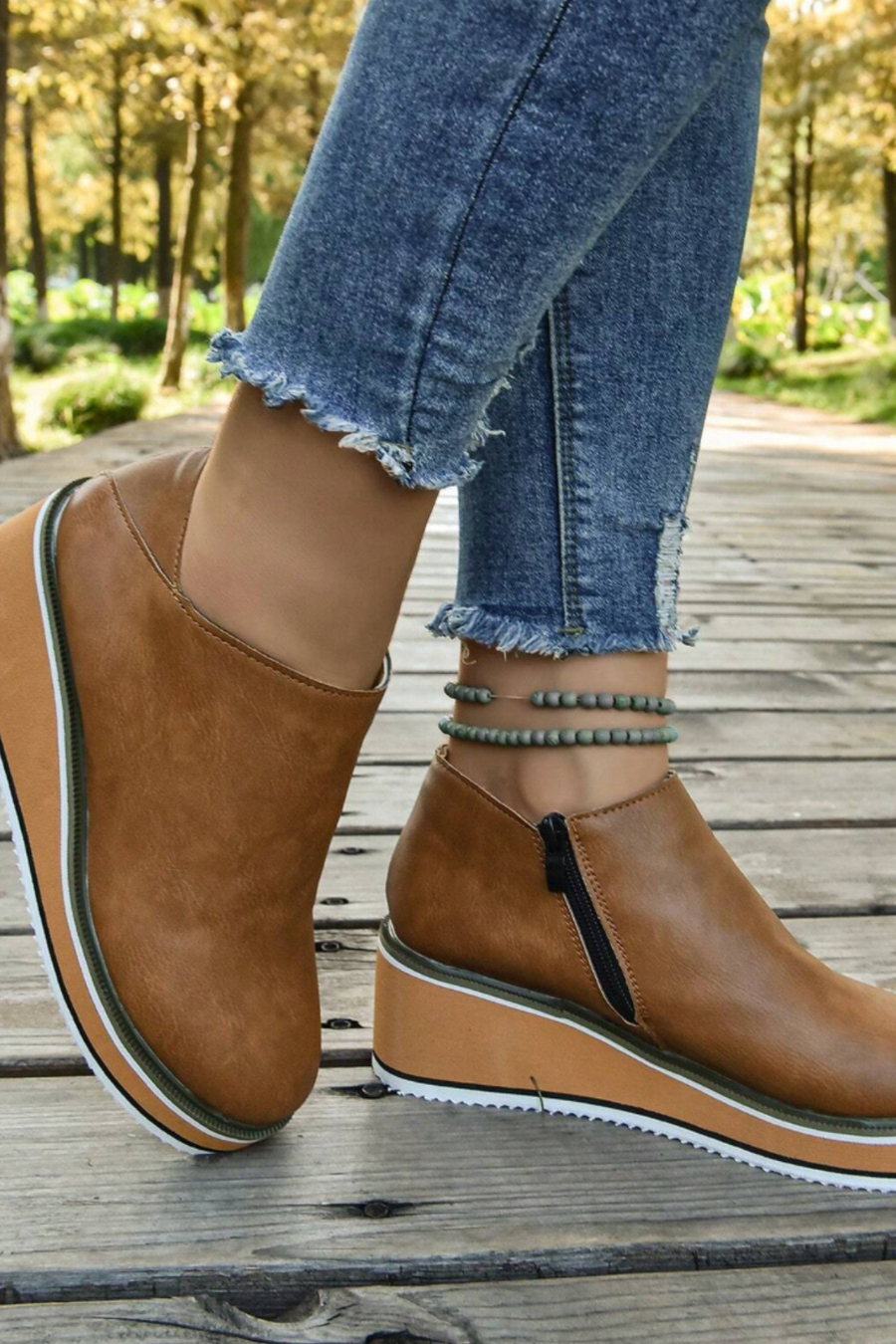 Trinity Waterproof Ankle Boot with Side Zip Entry Premium