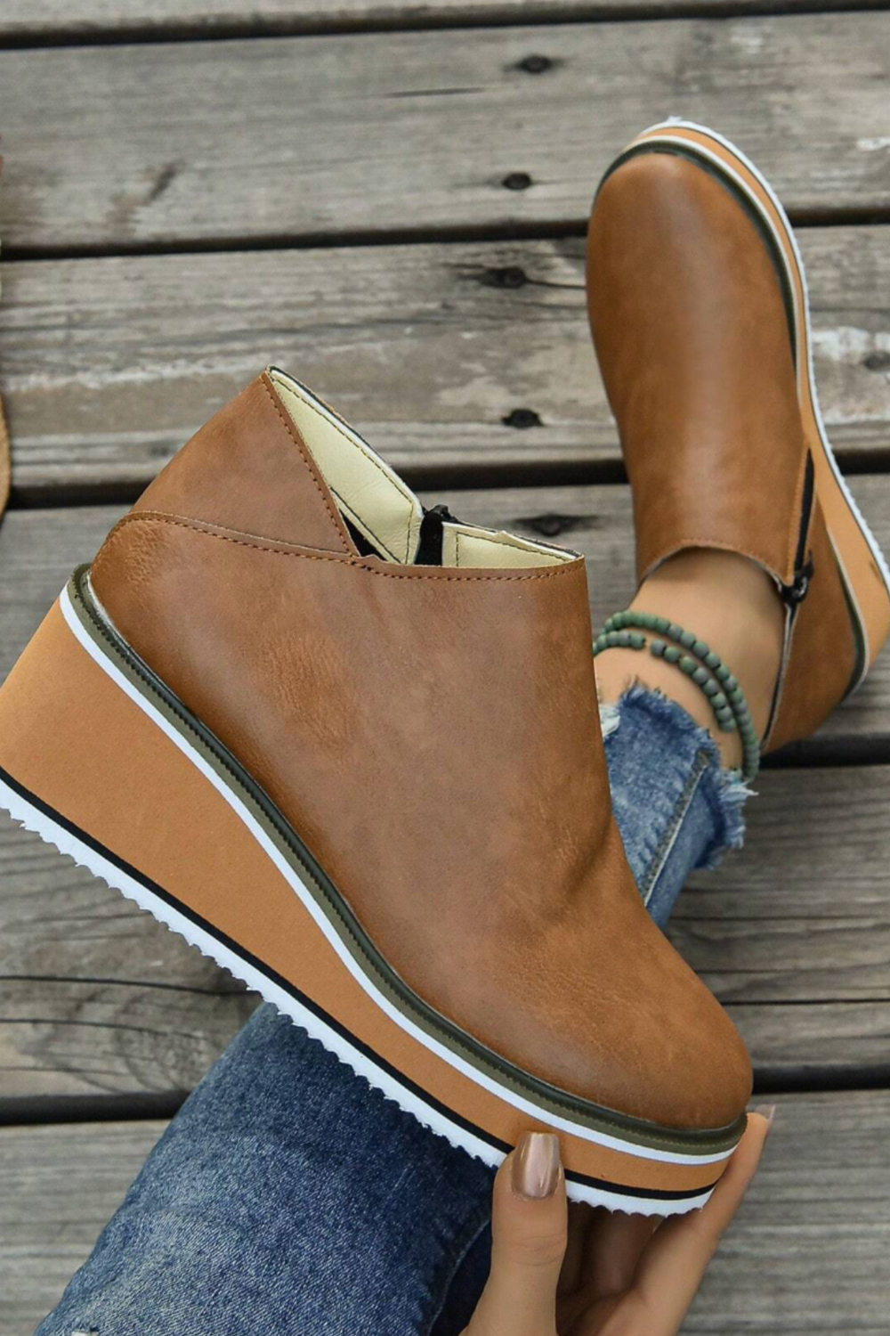 Trinity Waterproof Ankle Boot with Side Zip Entry Premium