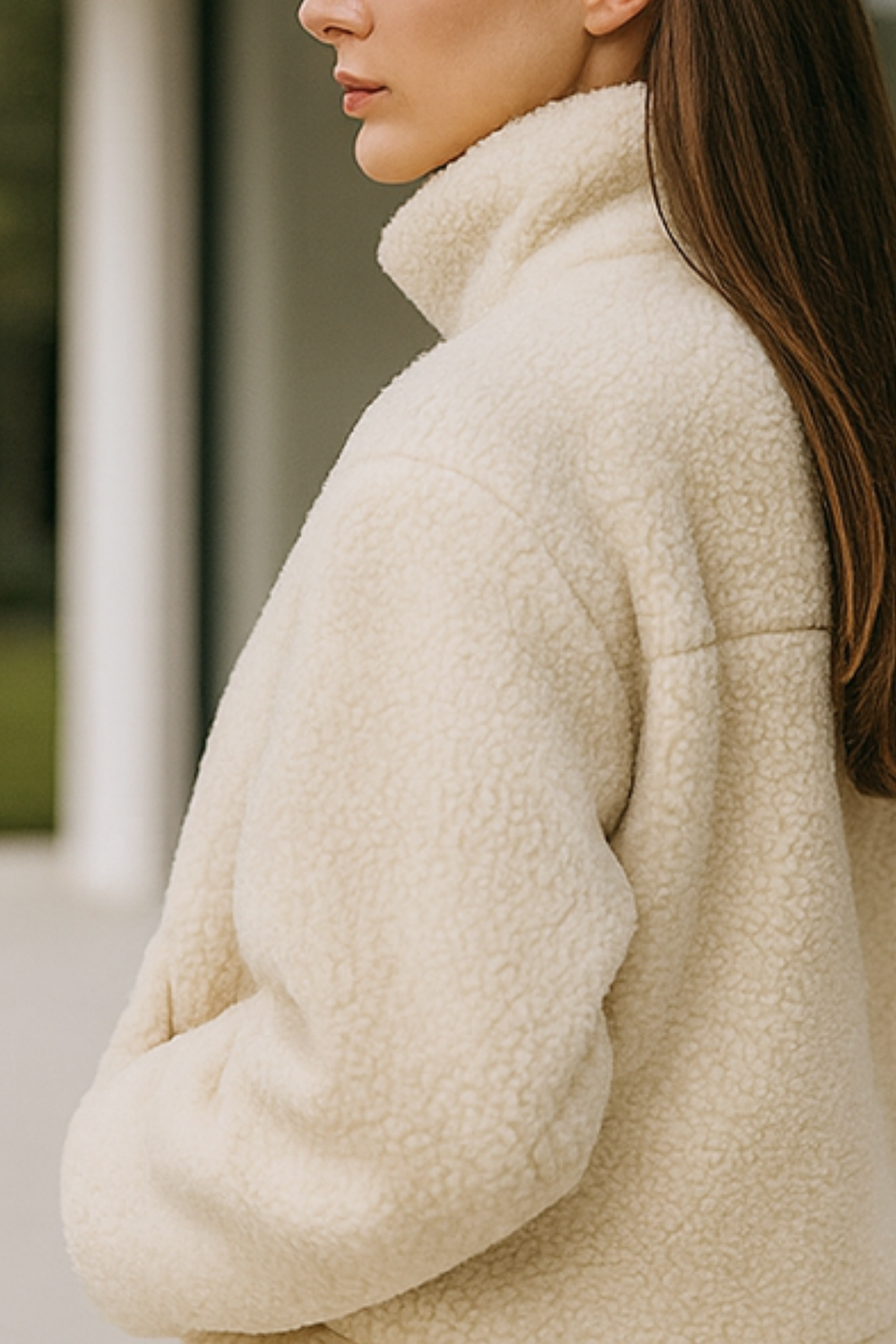 Mabel Oversized Teddy Coat