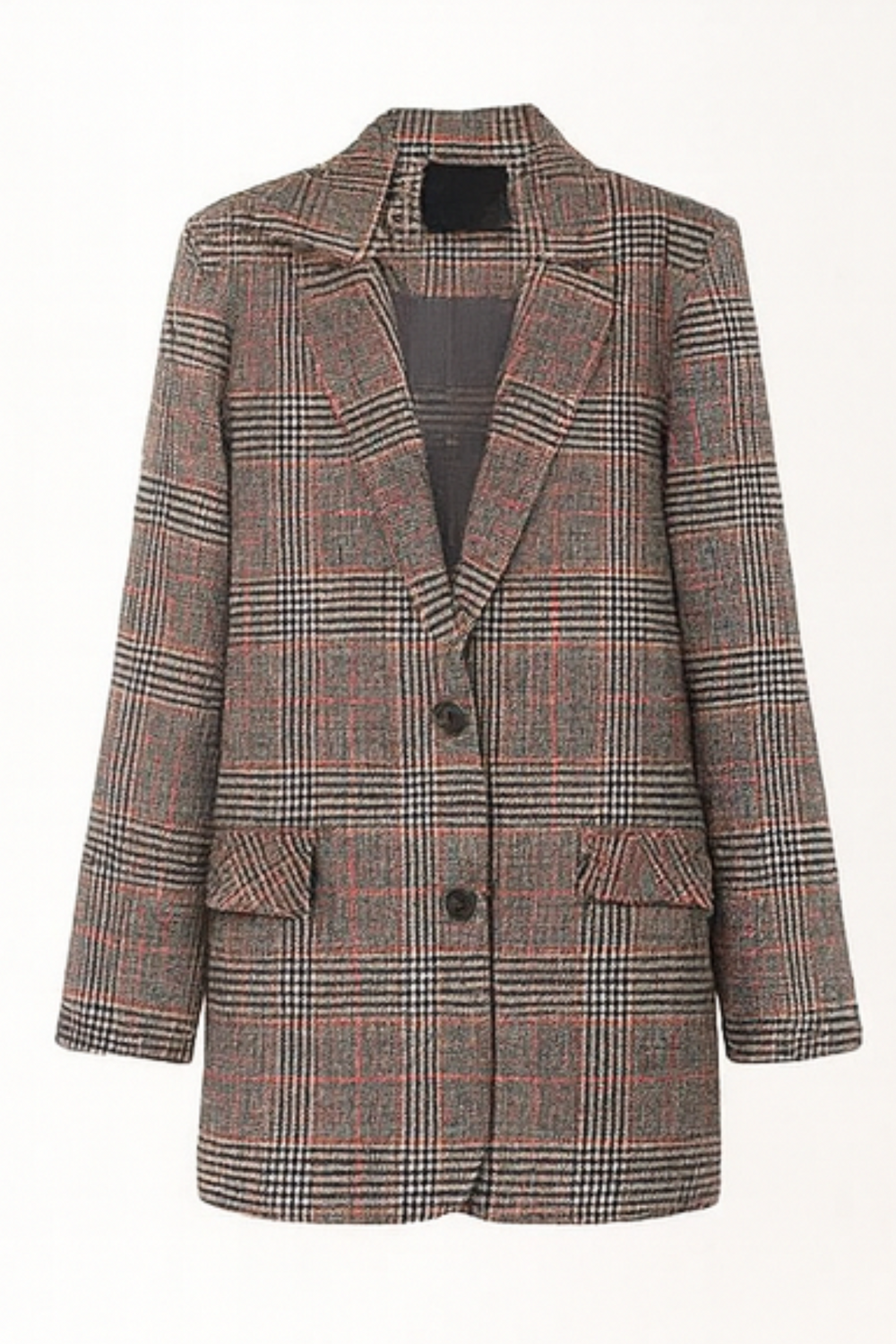Flora Quilted Diamond Jacket Brown