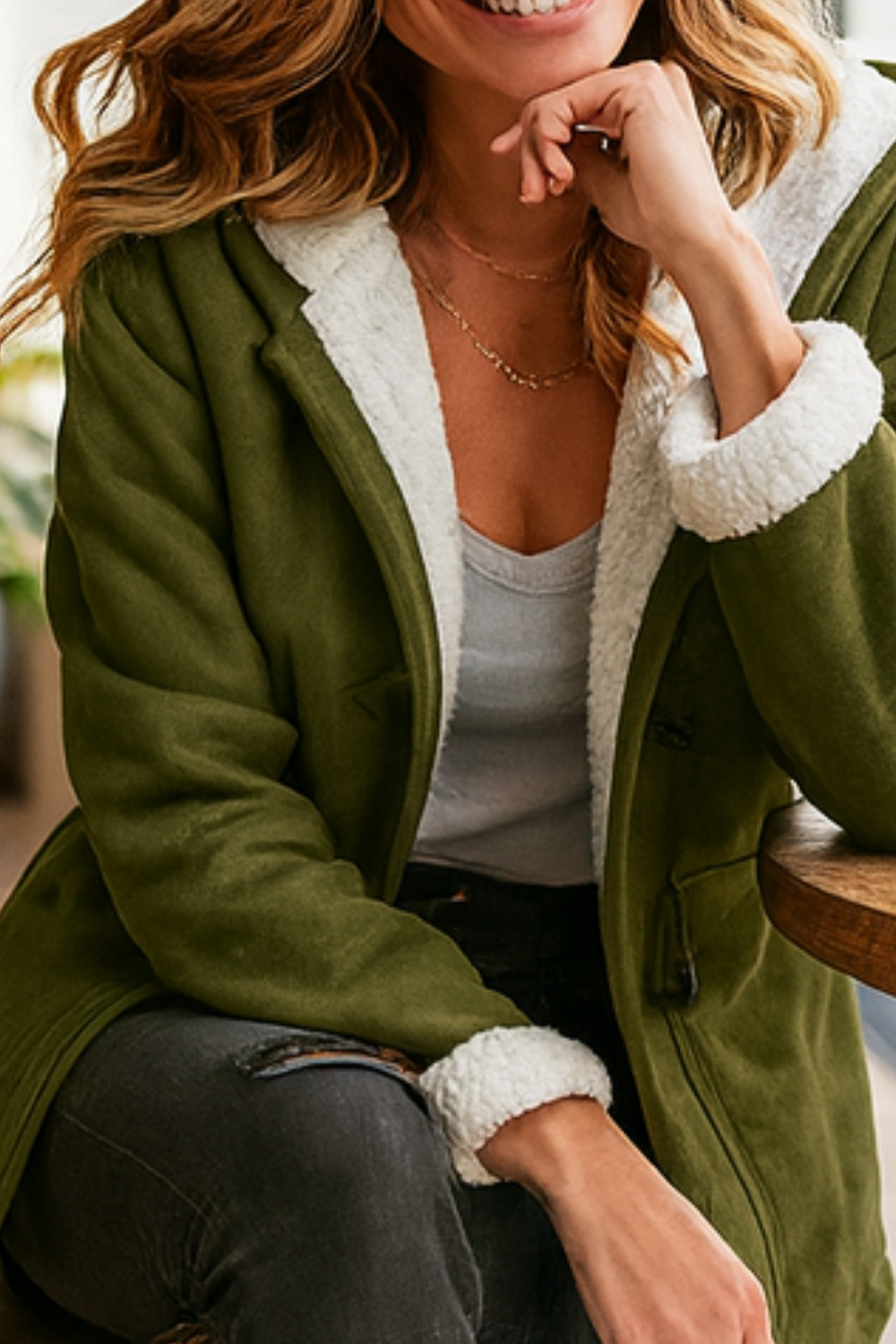 Serena Soft Fleece Jacket Classic Cut Layering Premium