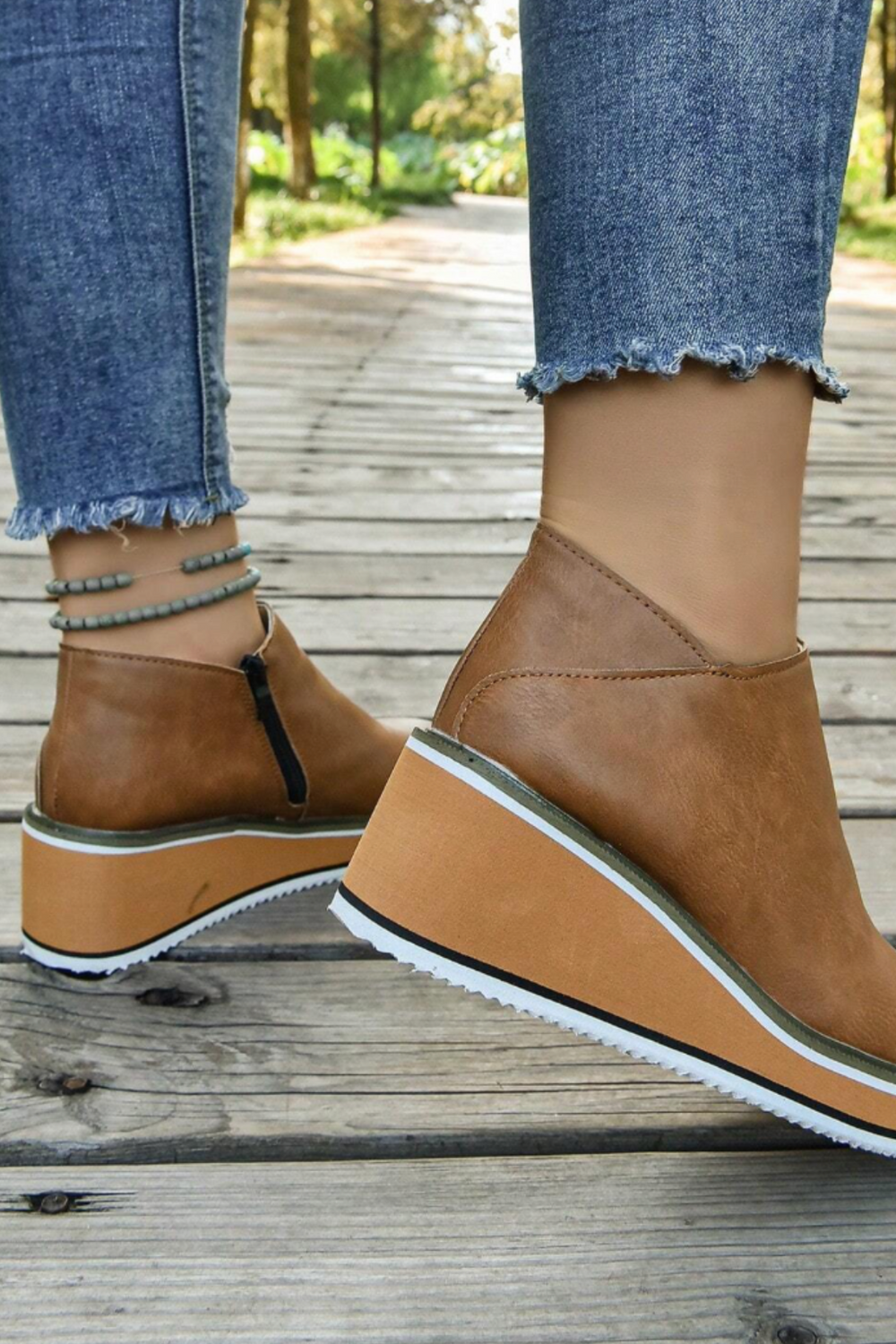 Trinity Waterproof Ankle Boot with Side Zip Entry Premium